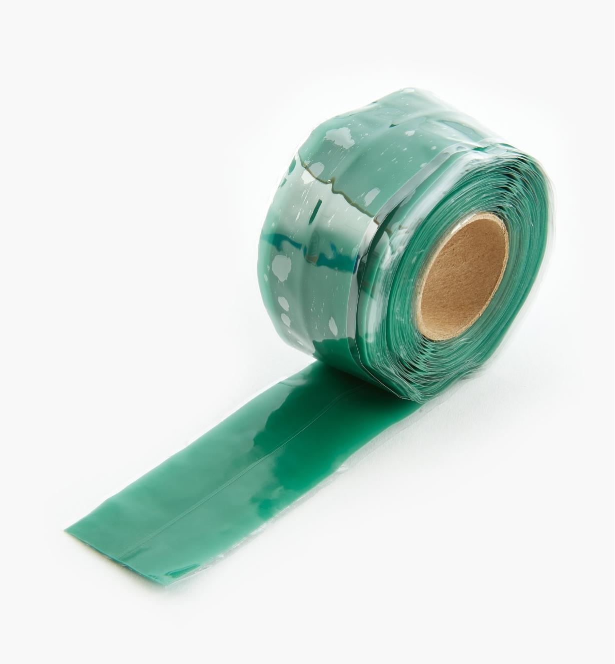 23K3012 - Green Silicone Tape, 1" x 10'