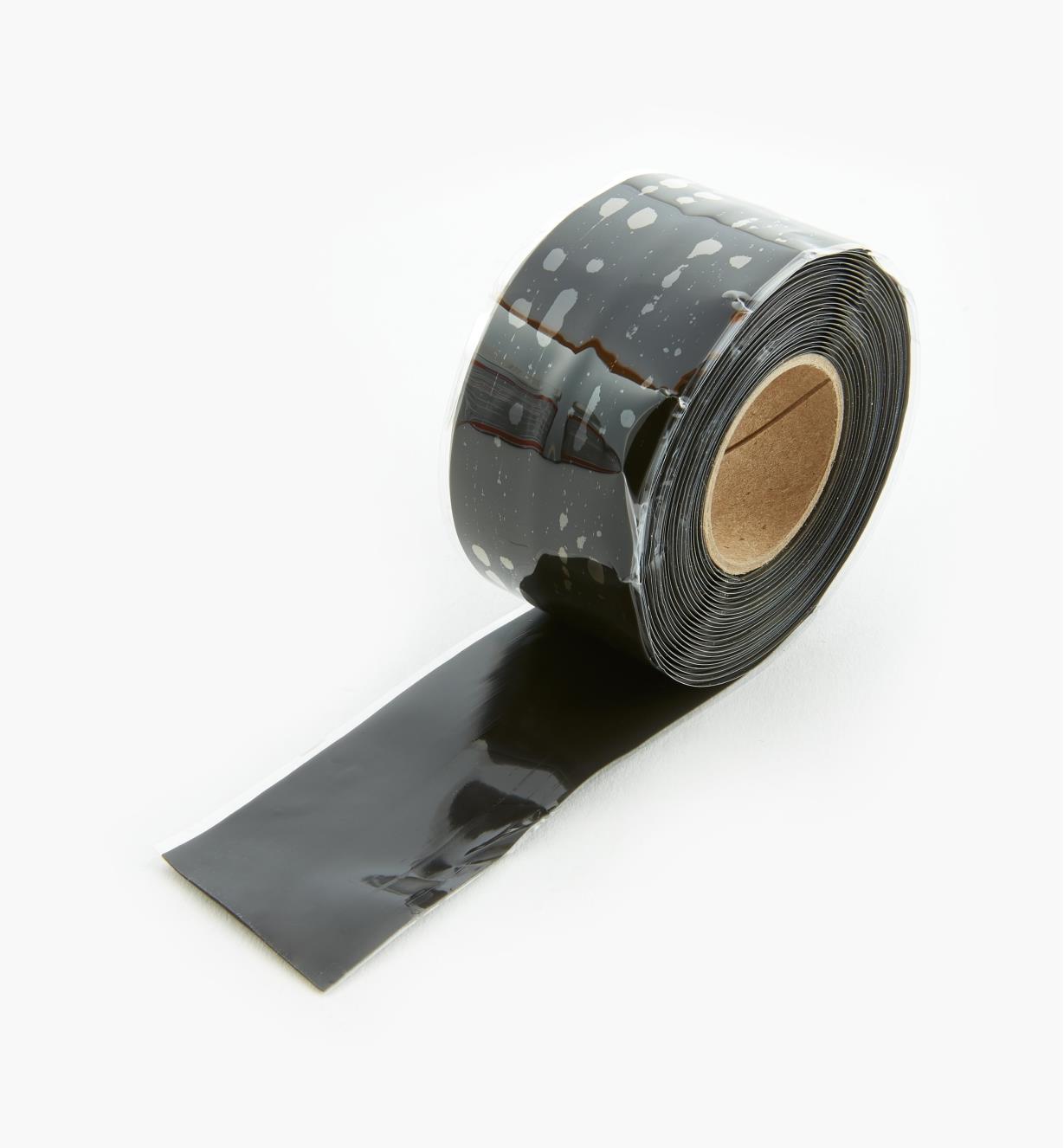 23K3015 - Black Silicone Tape, 1" x 10'