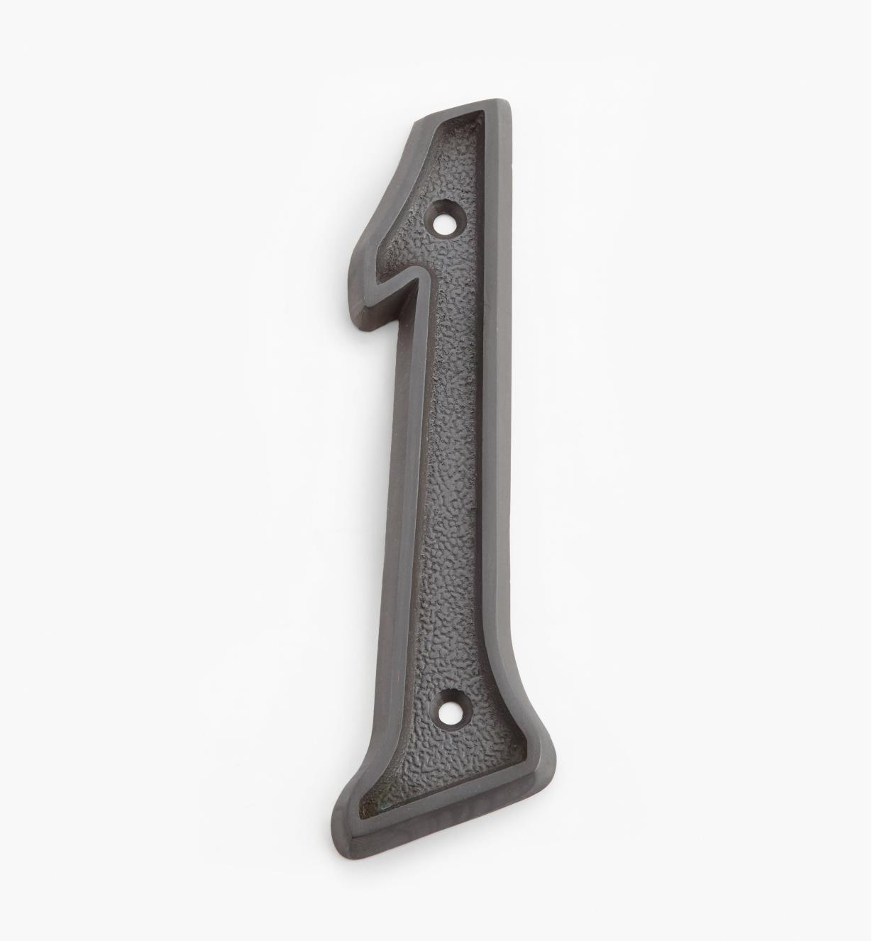00W0531 - 5" Italic Oil-Rubbed Bronze Number - 1