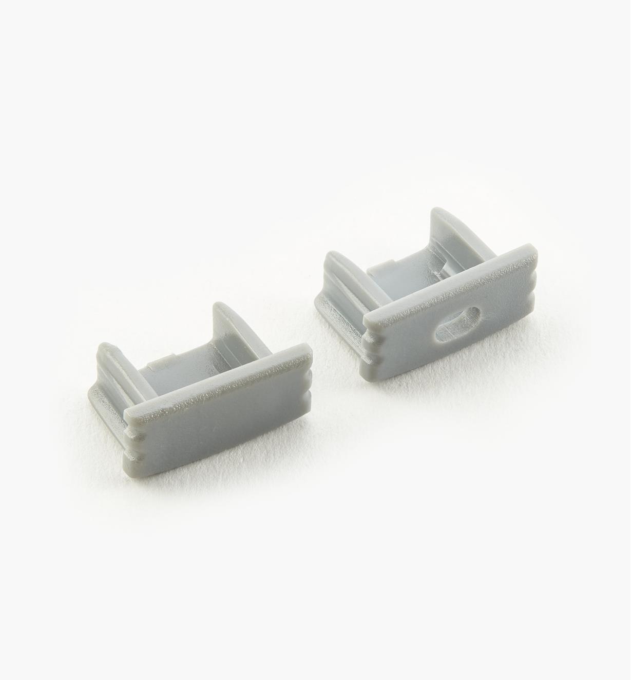 00U4245 - End Caps for Surface-Mount Channel, pair