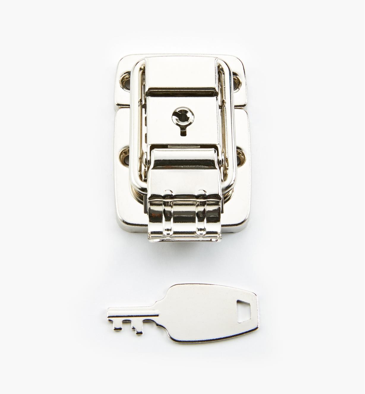 00S5560 - Nickel-Plated Locking Latch