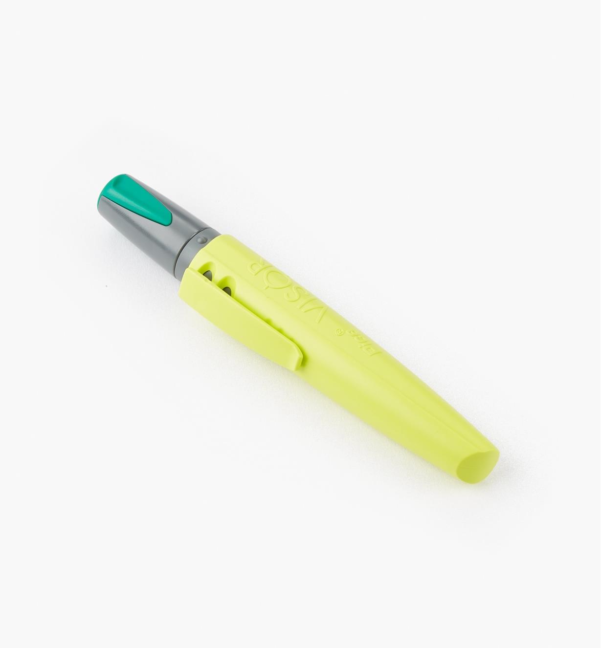 25K0470 - Pica-Visor Green Dry-Erase Crayon, each