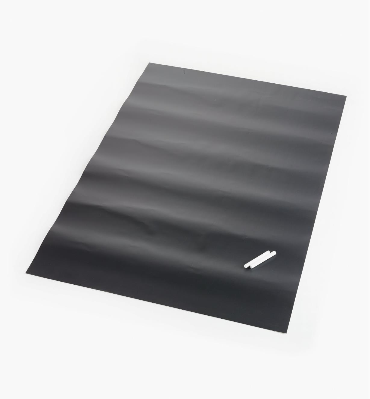 88K9622 - 25" x 38" Peel-and-Stick Chalkboard Sheet, each
