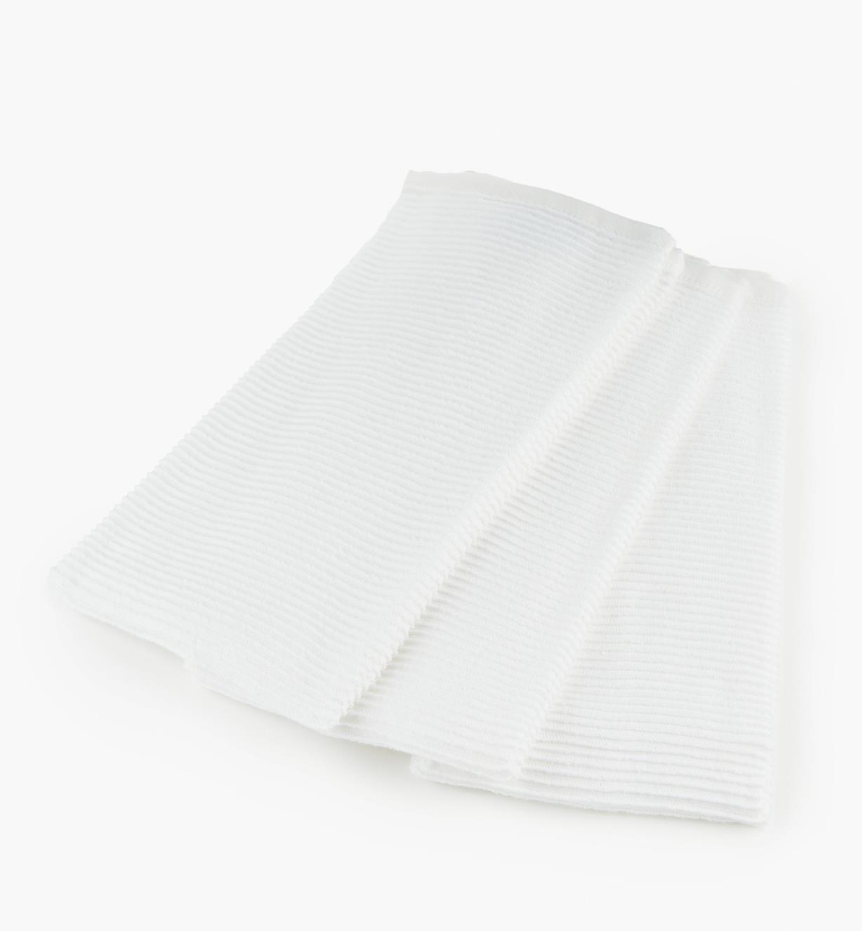 88K5859 - Set of 3 Ripple Towels (white)