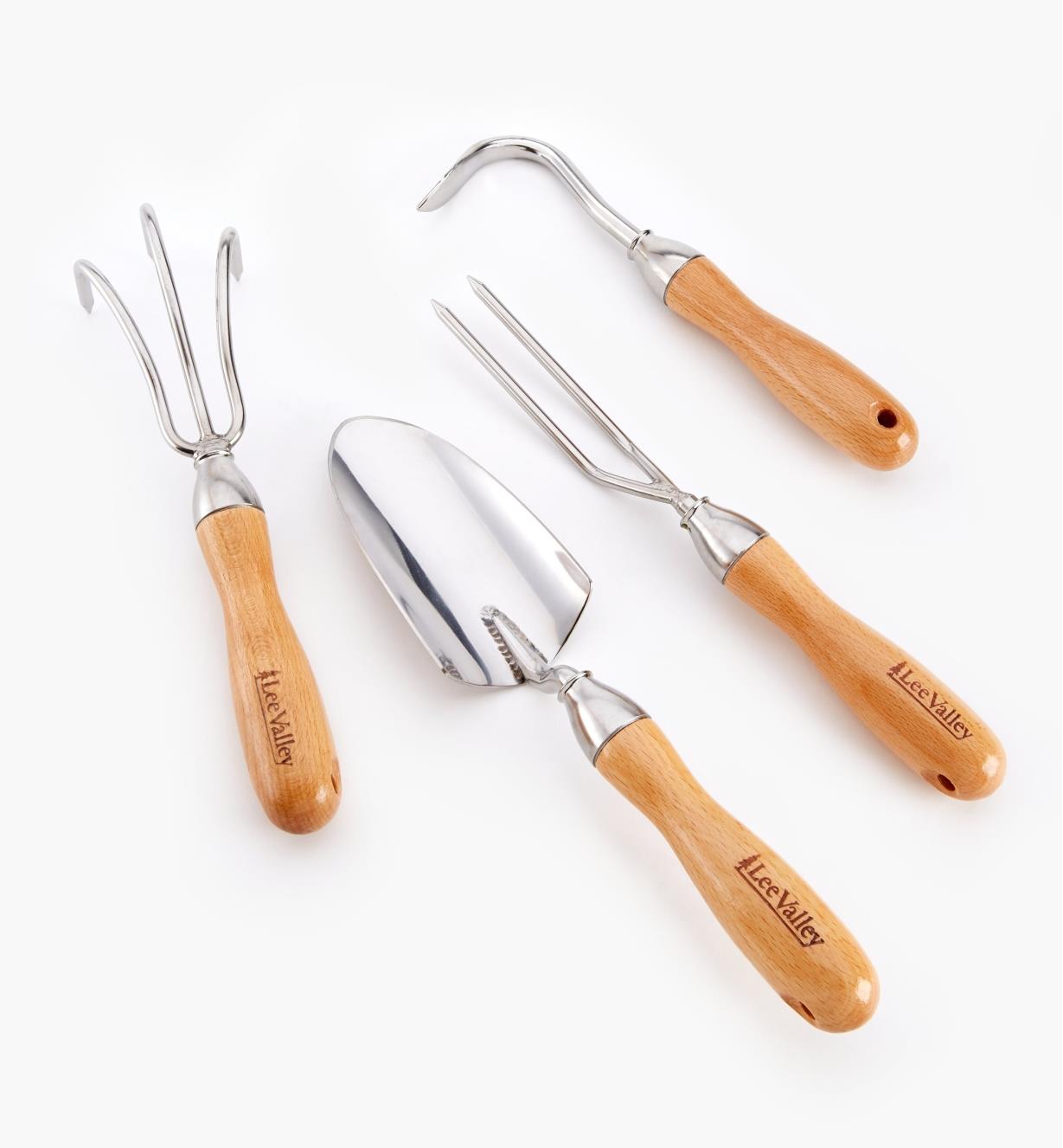 AB631 - Set of 4 Lee Valley Garden Tools