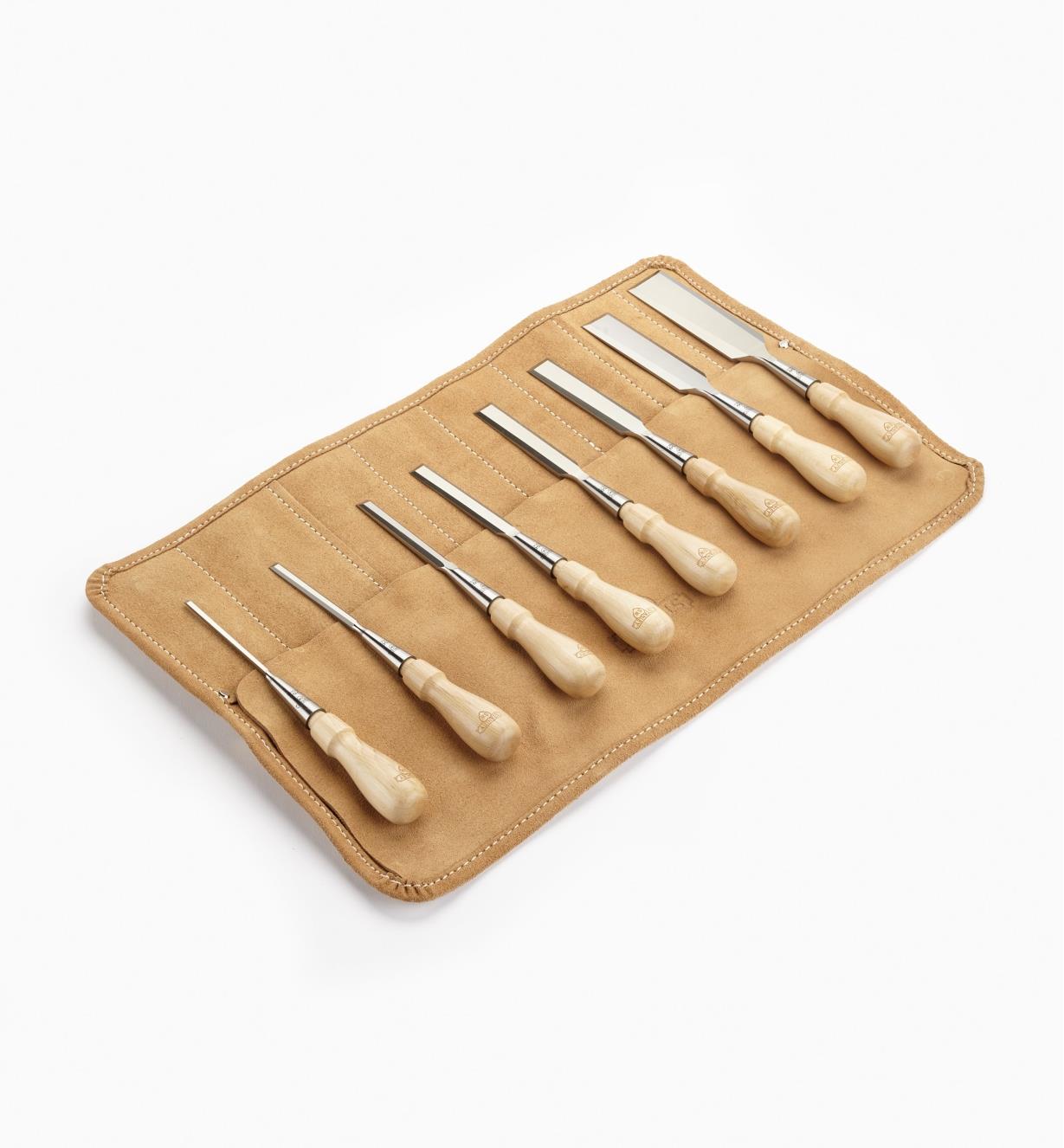 23K1950 - Sweetheart Chisels, Set of 8 (all sizes)
