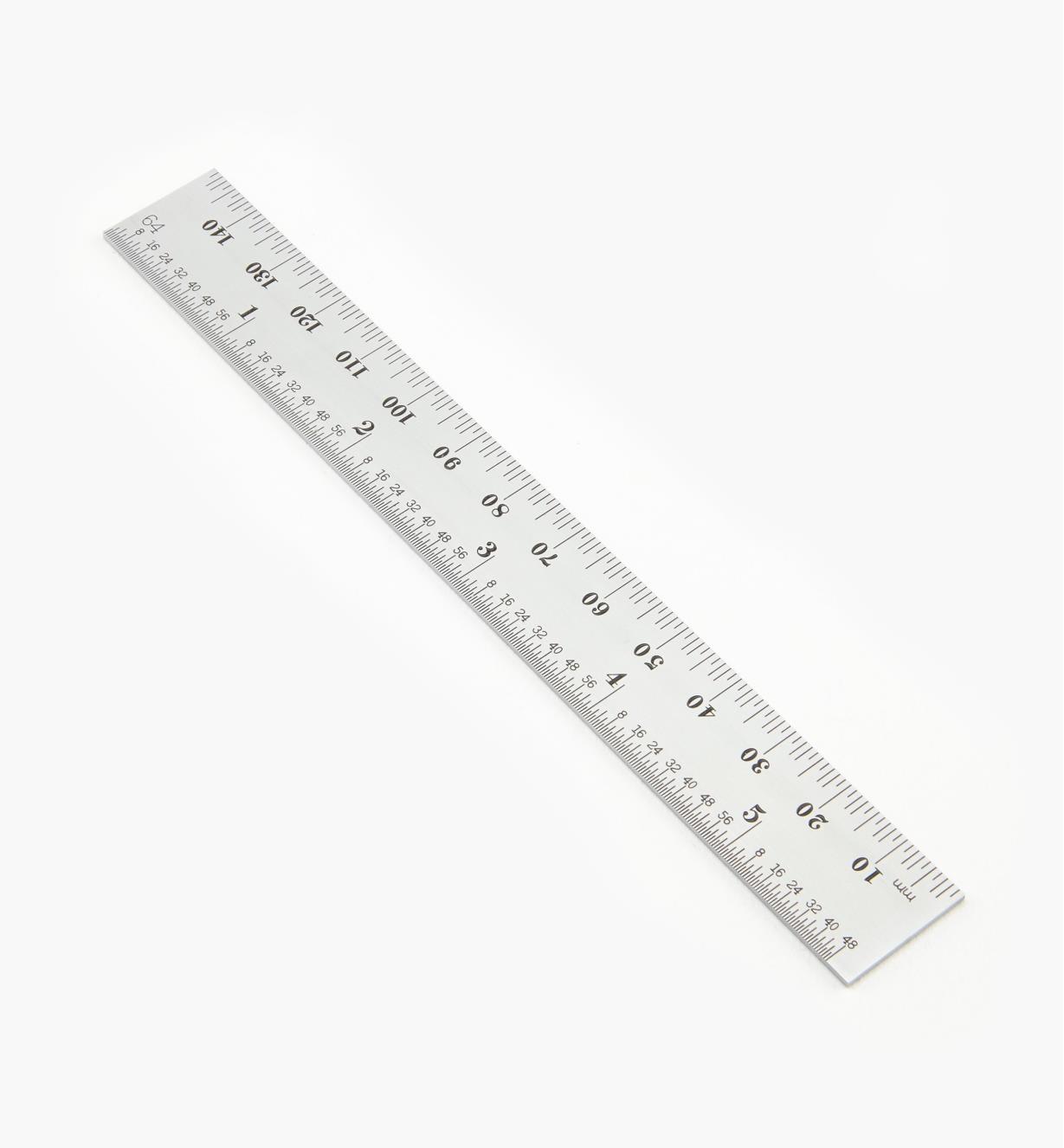 30N3190 - Règle de précision en acier trempé, 150 mm (5 3/4 po) x 12,7 mm Starrett
