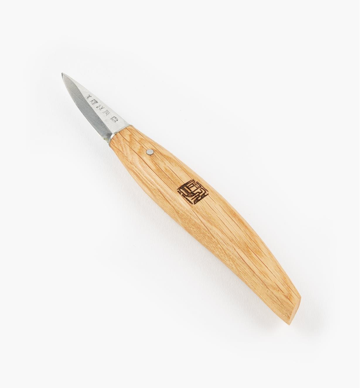 60D0403 - Couteau de sculpteur japonais à tranchant convexe