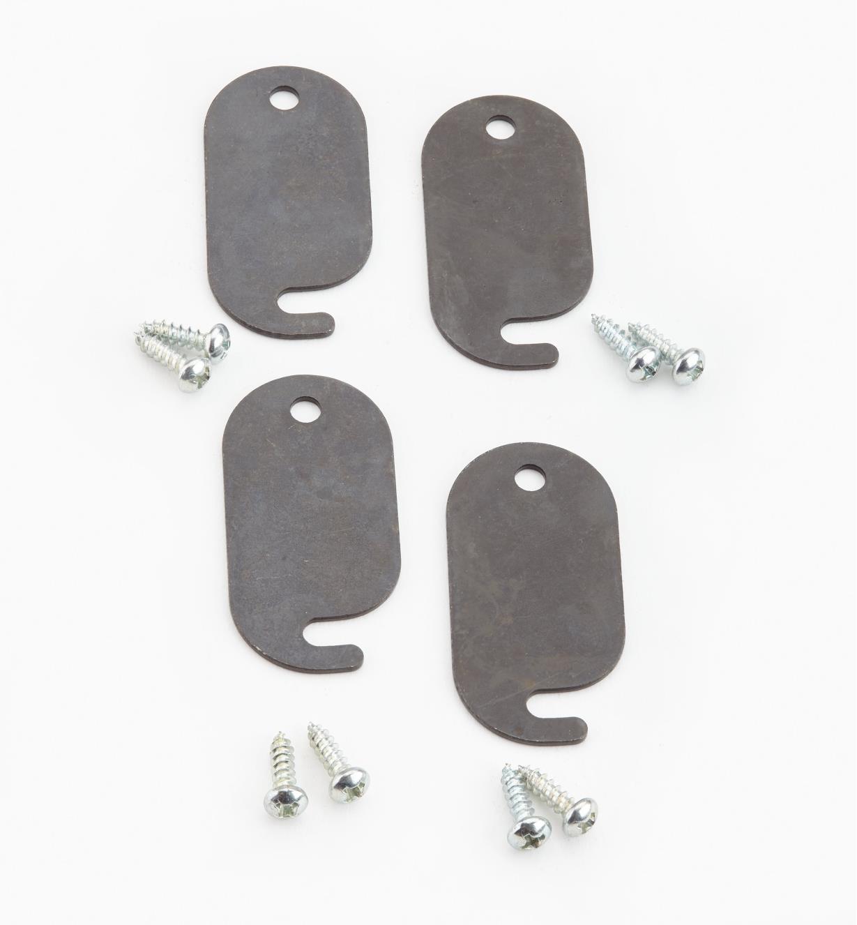 05G1024 - Extra Stop Plates, pkg. of 4