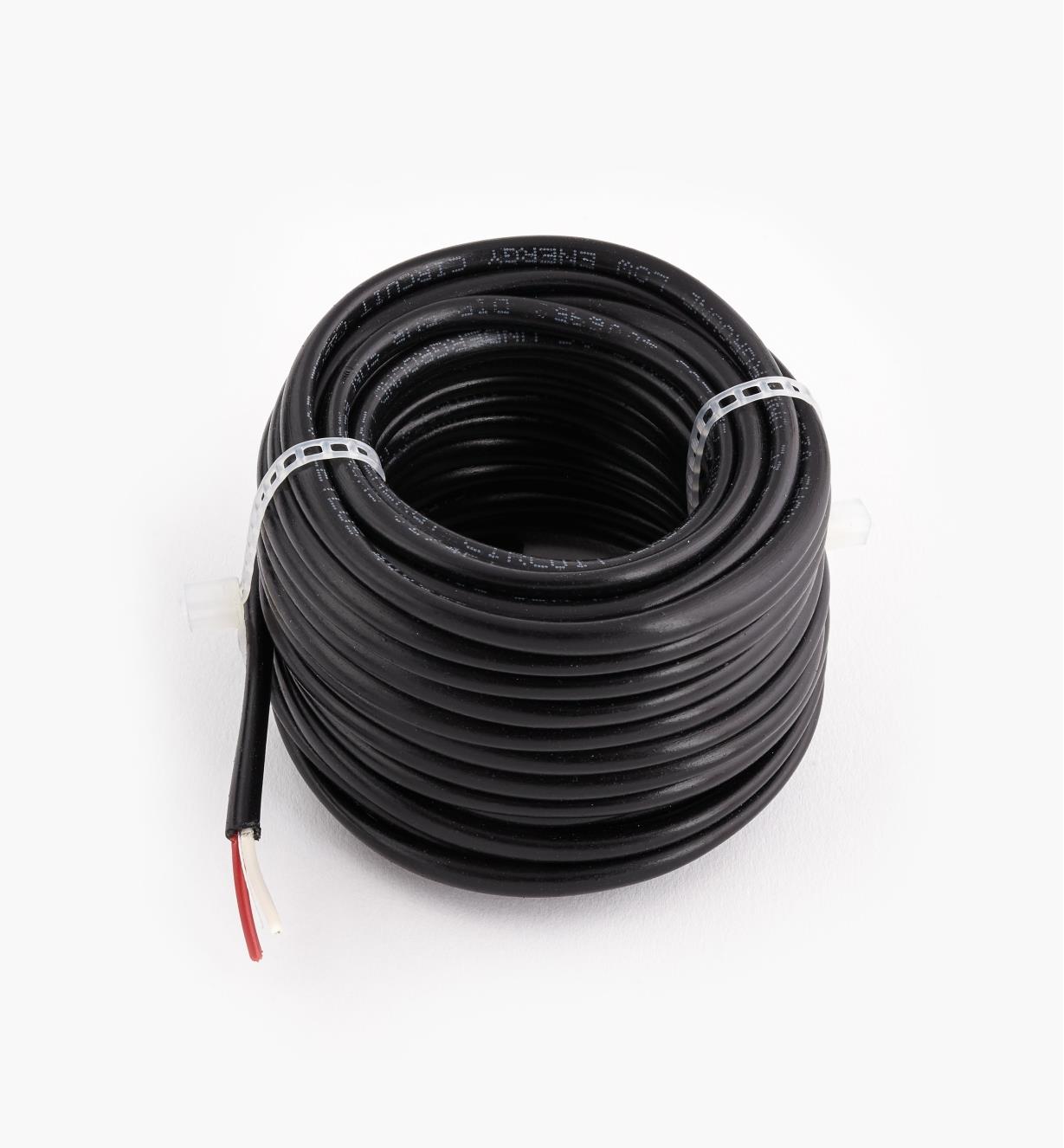 00U4462 - 18ga. Solid-Core Two-Conductor Outdoor Rated Wire, 26.2' (8m)