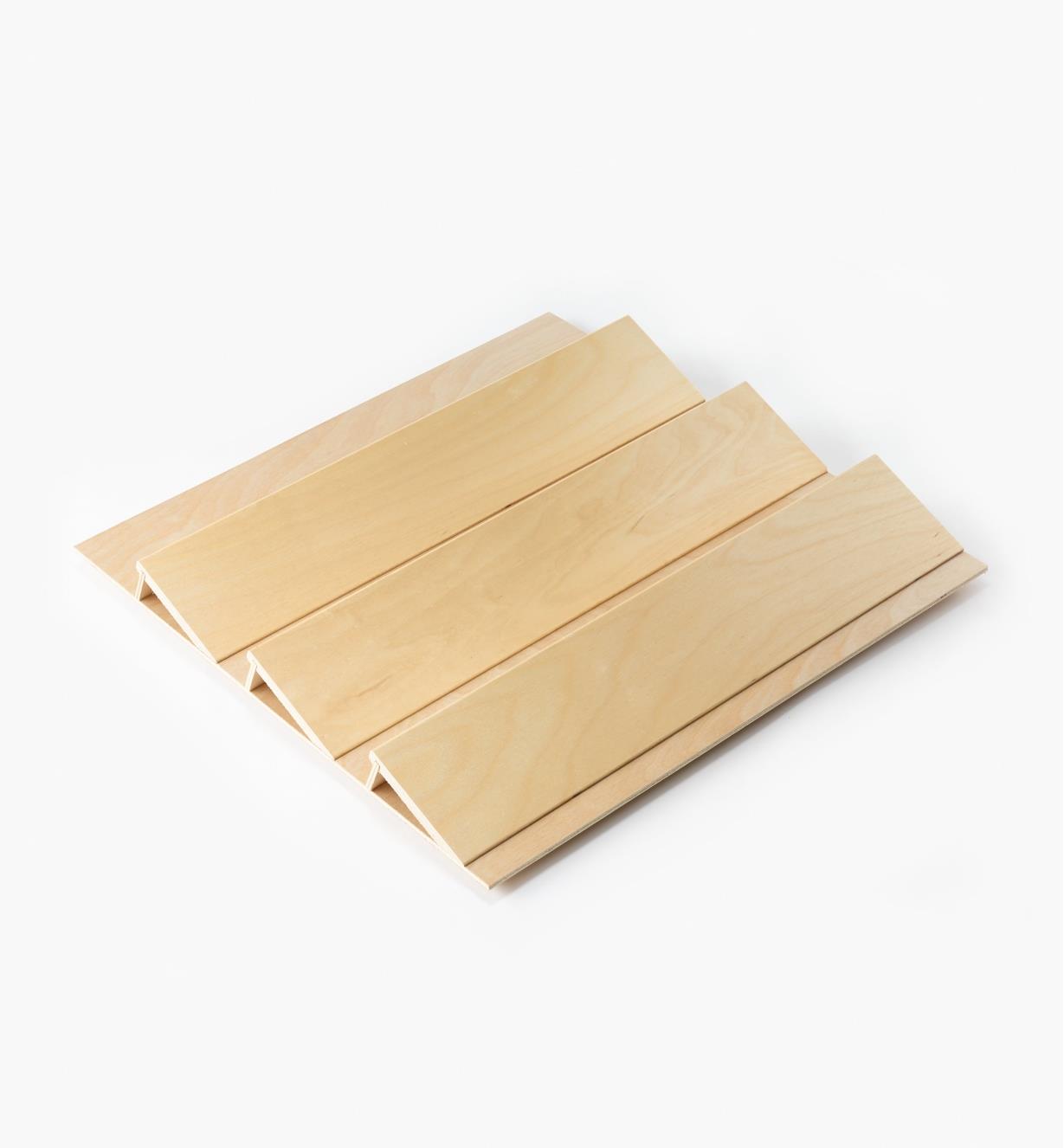 12K7424 - Support à épices en bois pour tiroir, 19 po