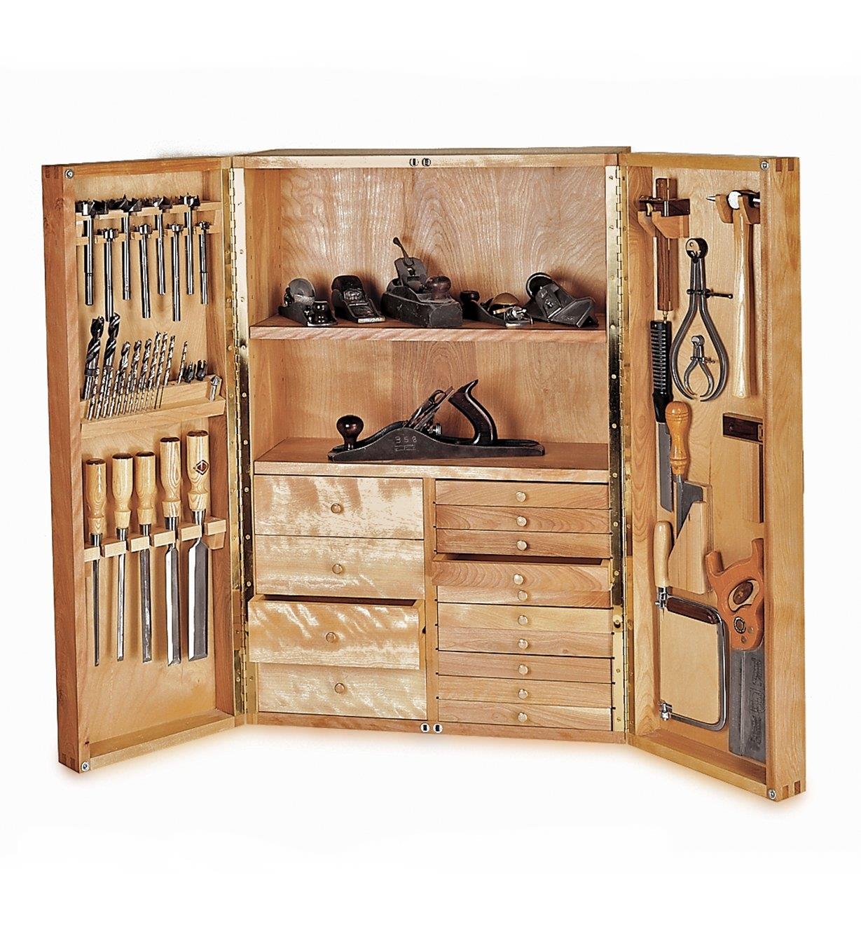 Example of completed Veritas Hanging Tool Cabinet