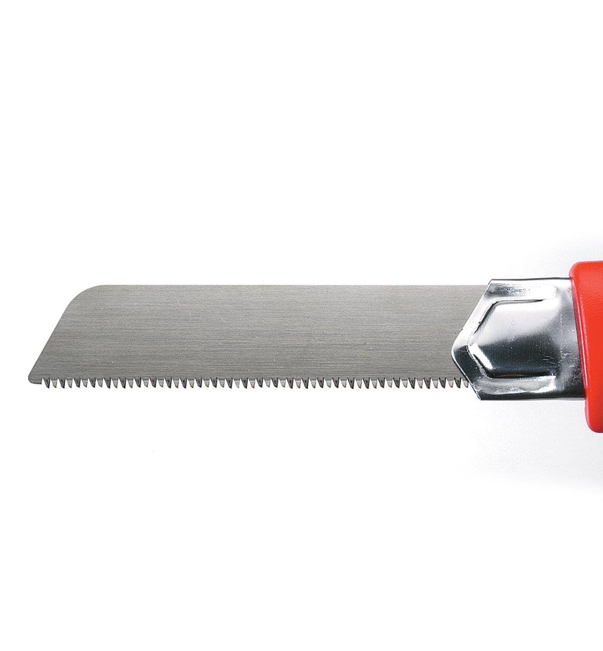 Close-up of the Retractable Japanese Saw blade