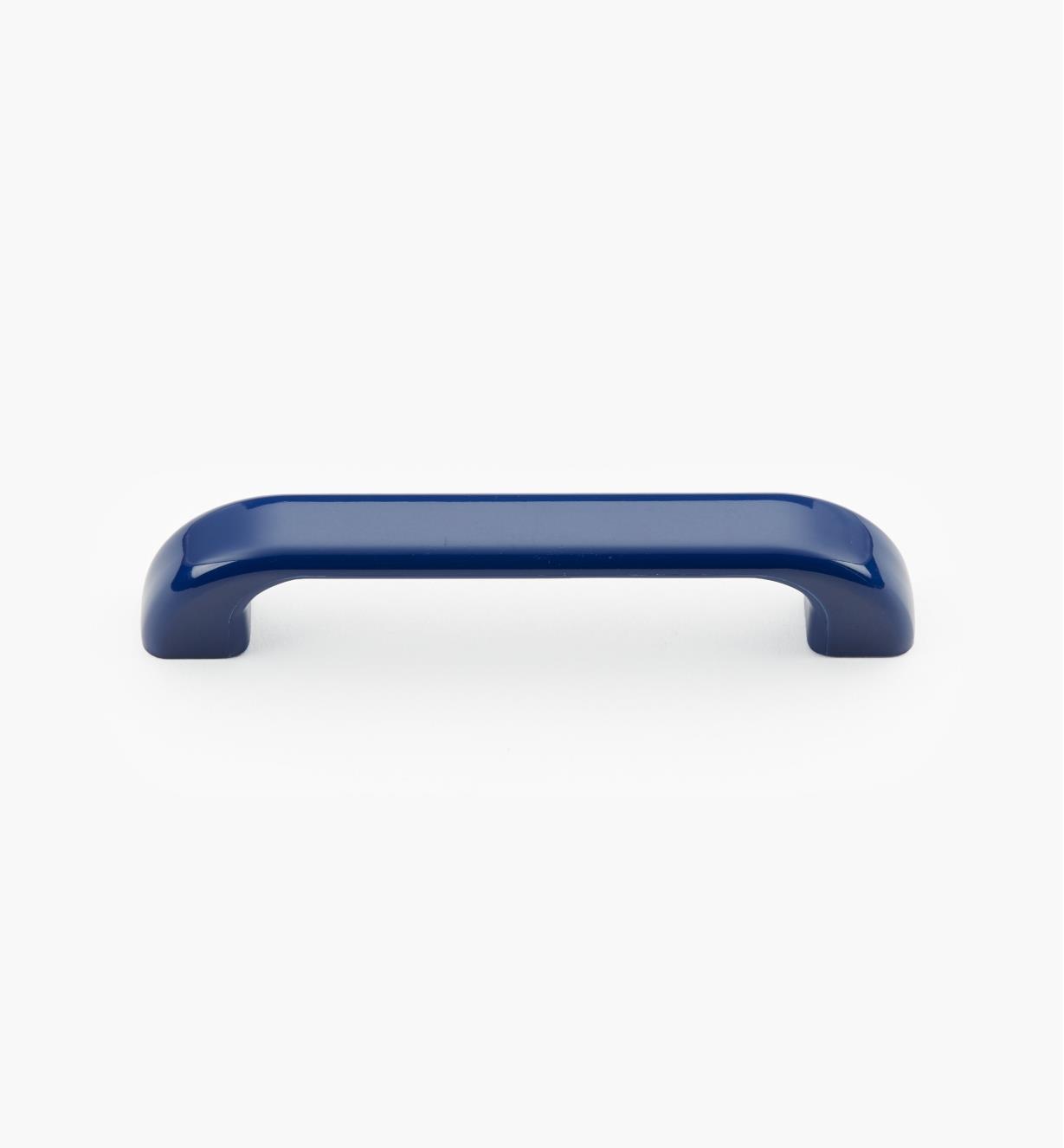00W3616 - Poignée-fil ovale en plastique, bleu arc-en-ciel, 4 5/8 po