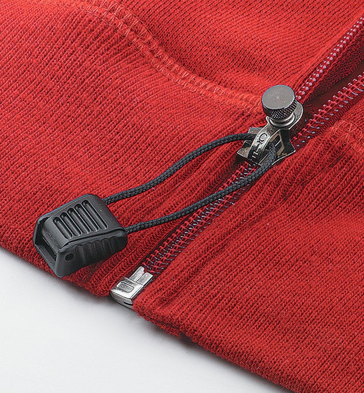 Medium FixnZip kit used on a sweatshirt zipper