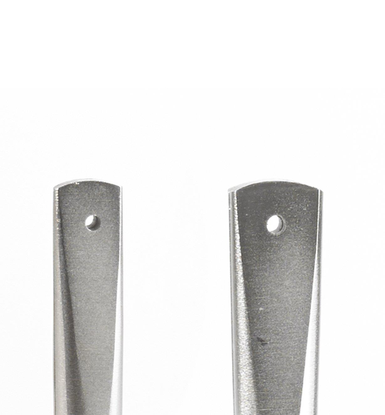 Close-up of plier tips