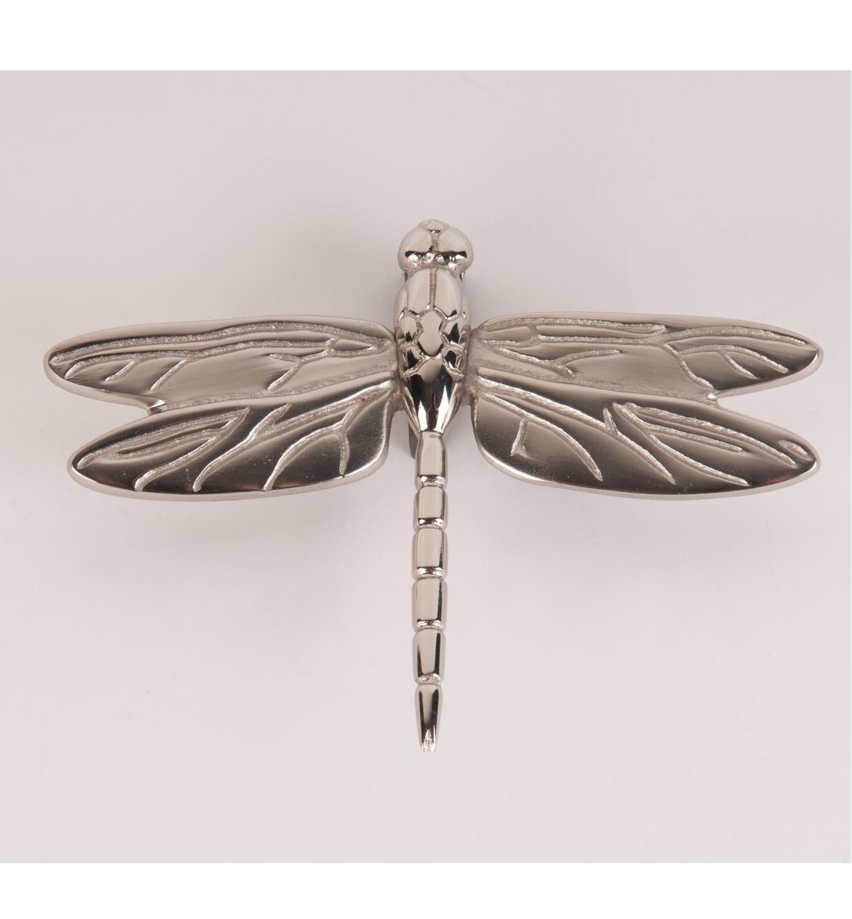 00W0813 - Satin Nickel Dragonfly Door Knocker