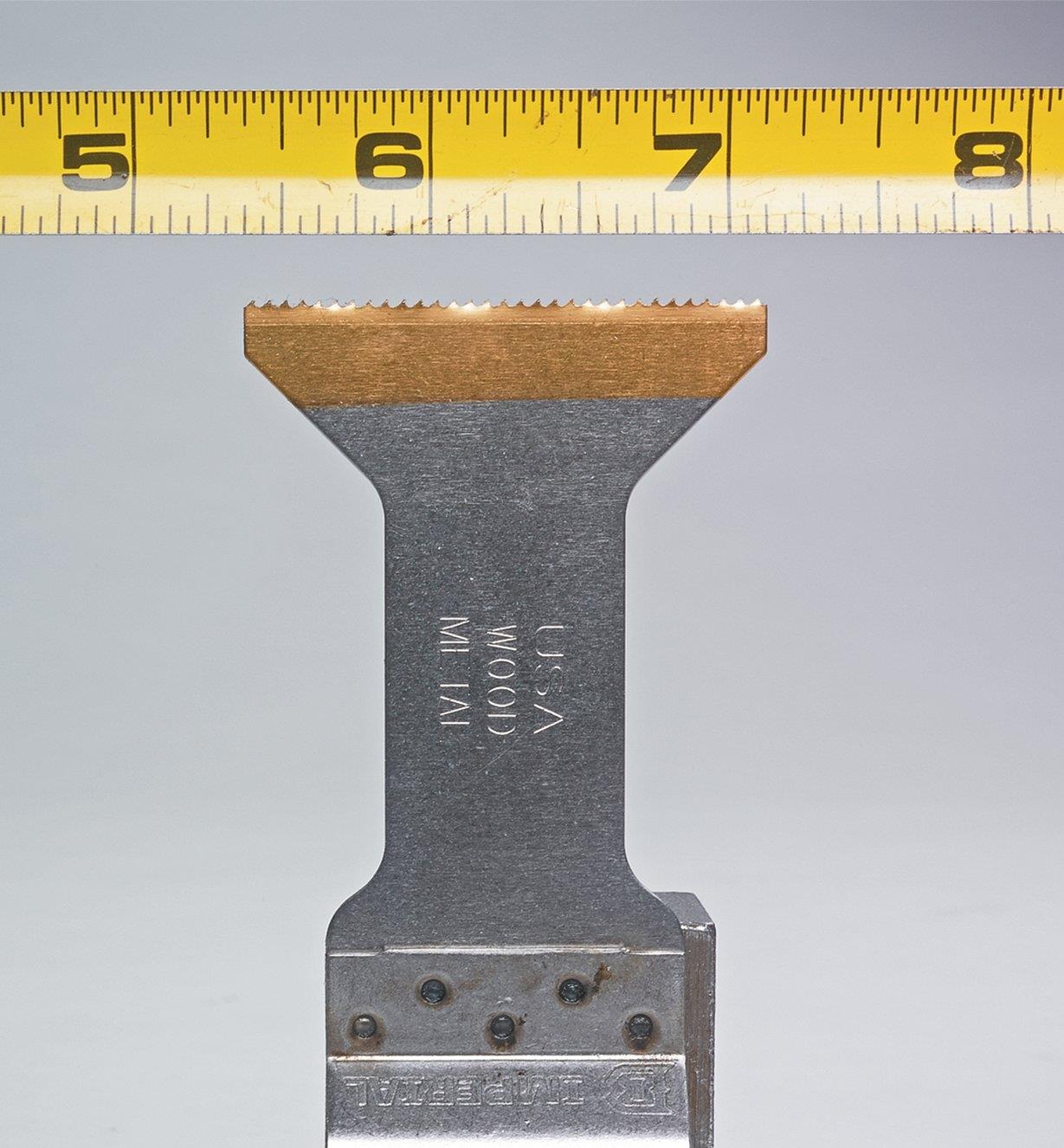 77J5924 - Lame bimétallique à revêtement TiN Imperial Blades de 18 TPI, 1 3/4 po x 2 1/8 po, l'unité *