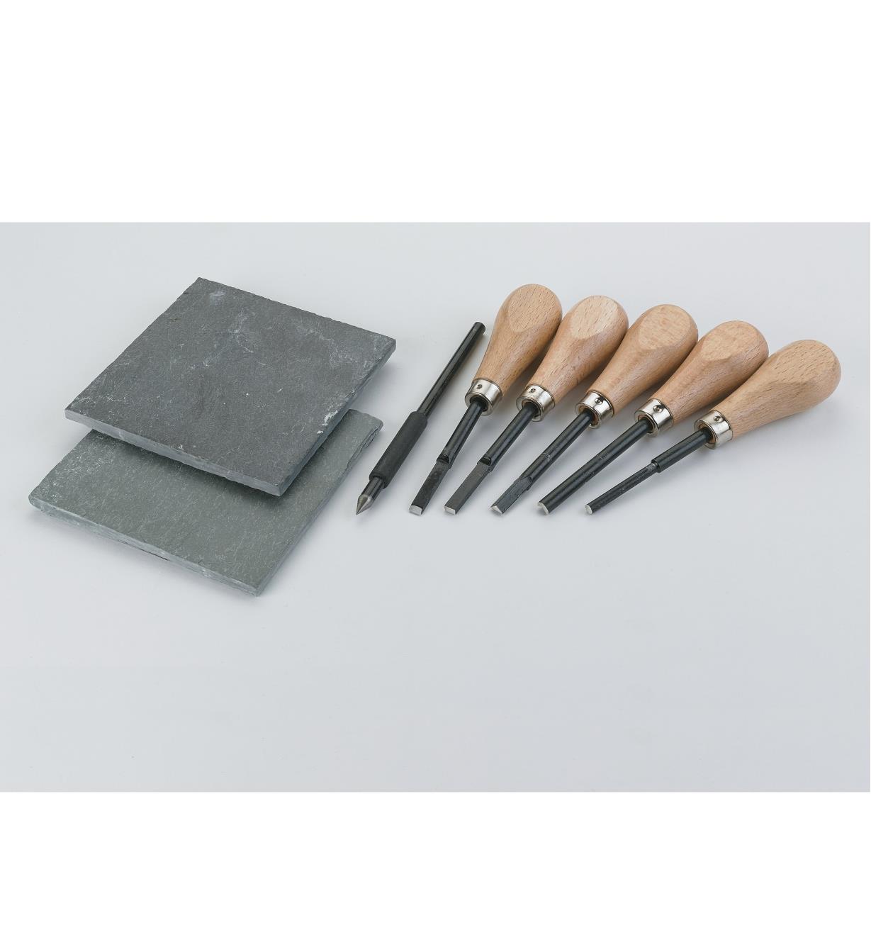 09A0589 - Adults' Slate Engraving Tool Set