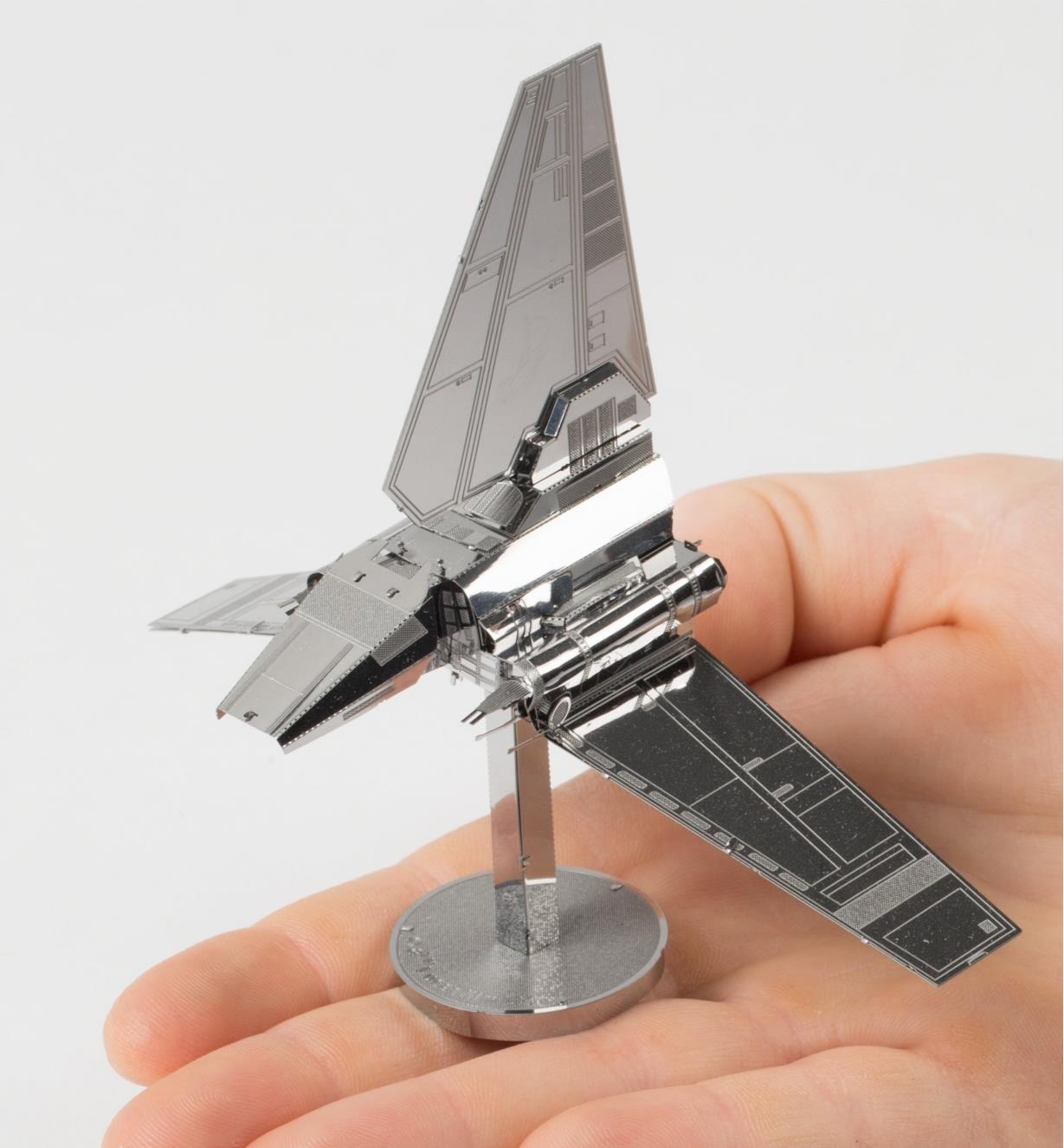 45K4127 - Star Wars: The Empire Strikes Back Metal Model Kit - Imperial Shuttle