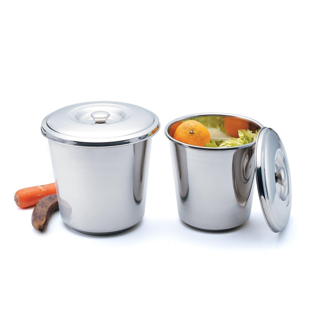 XG167 - Set of Stainless Steel Buckets
