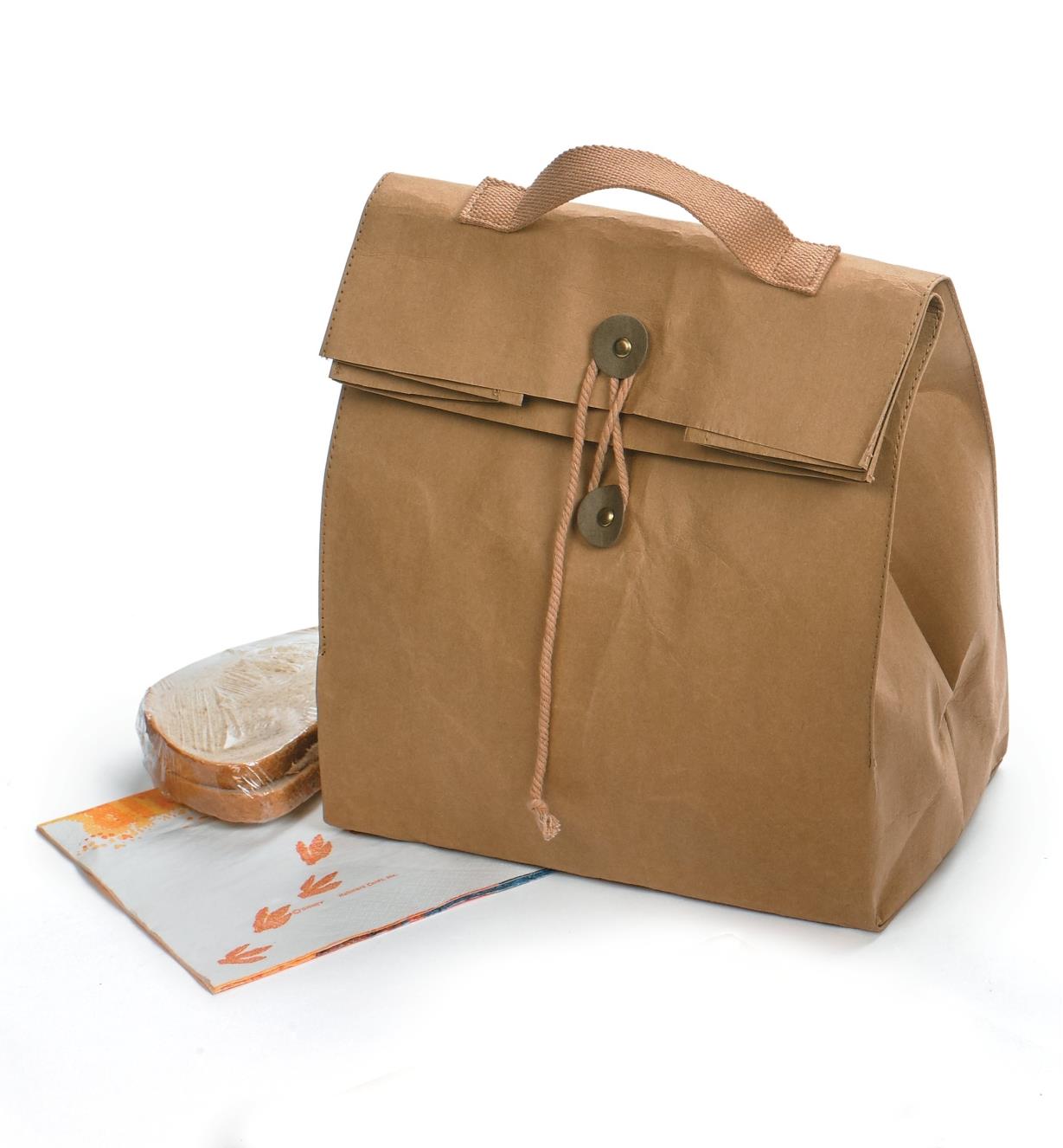 Tree Leather Lunch Bag - Lee Valley Tools
