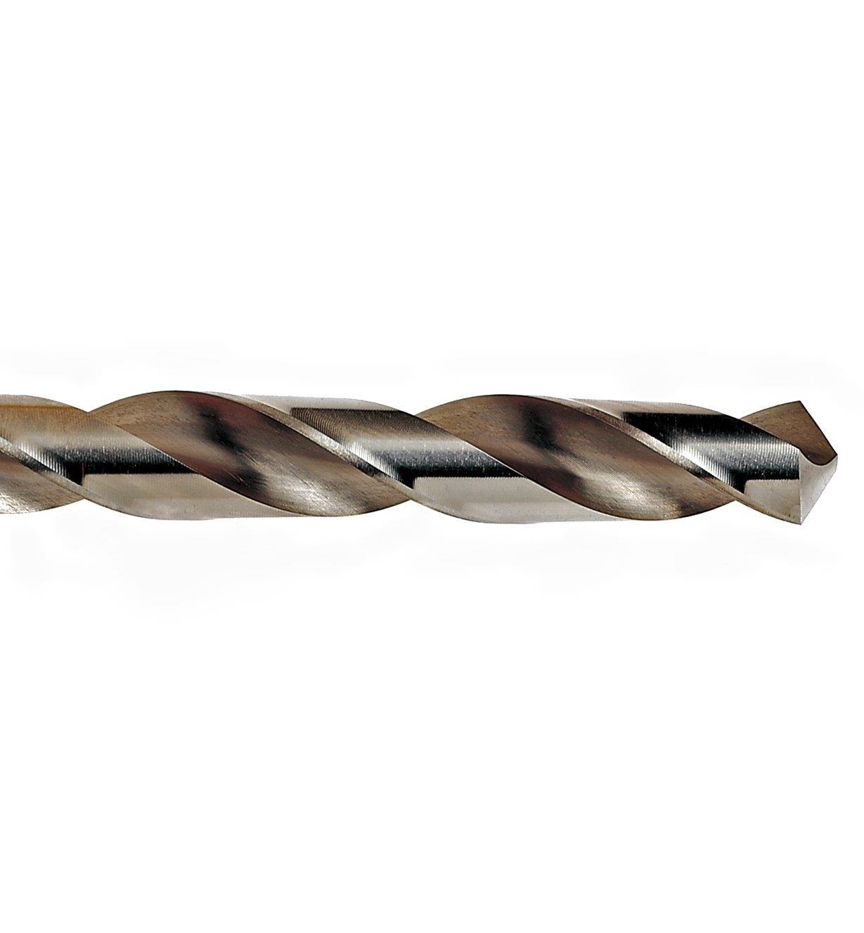 Close-up of drill flute