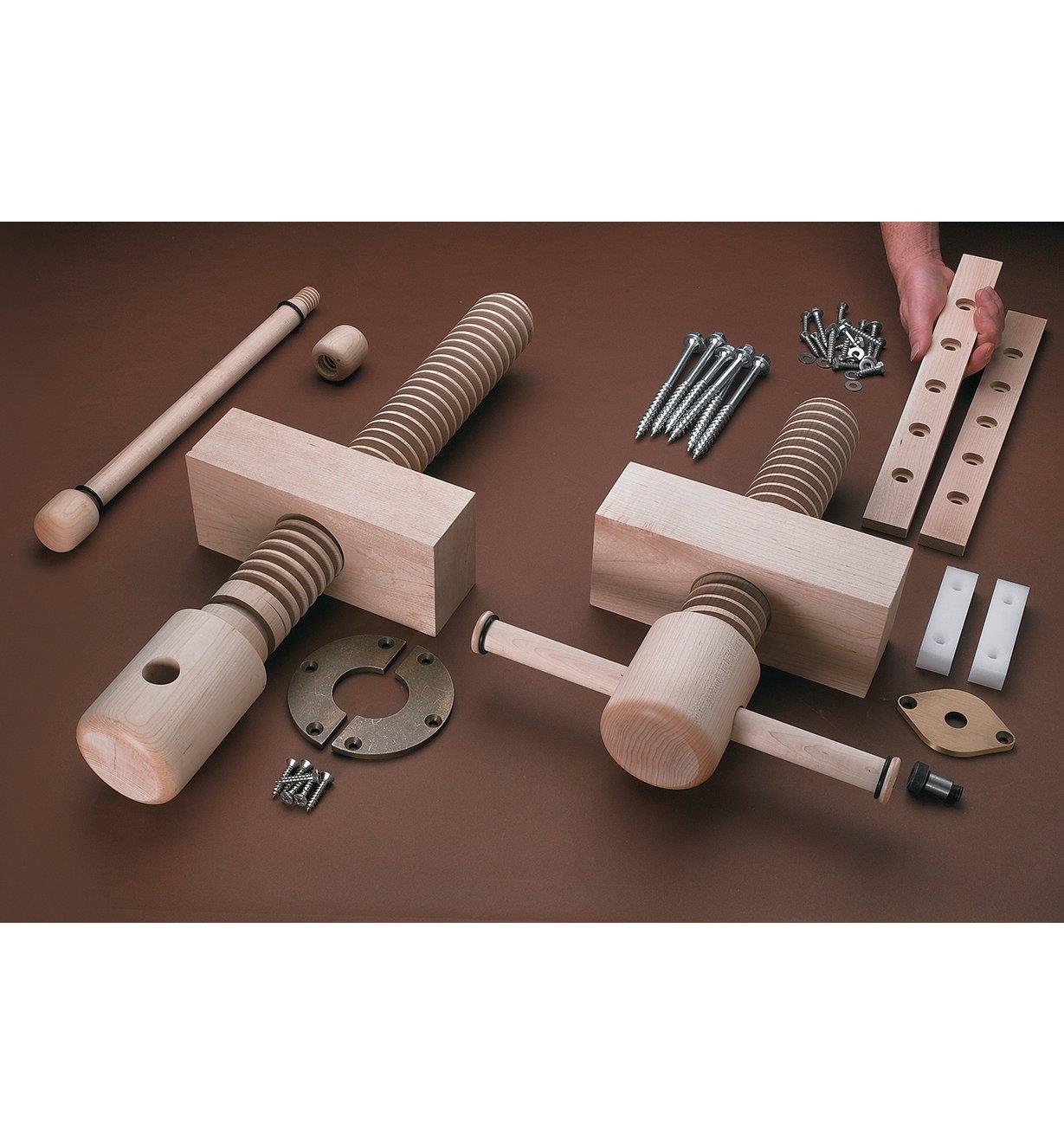 Wooden Vise Kits by Lake Erie Toolworks