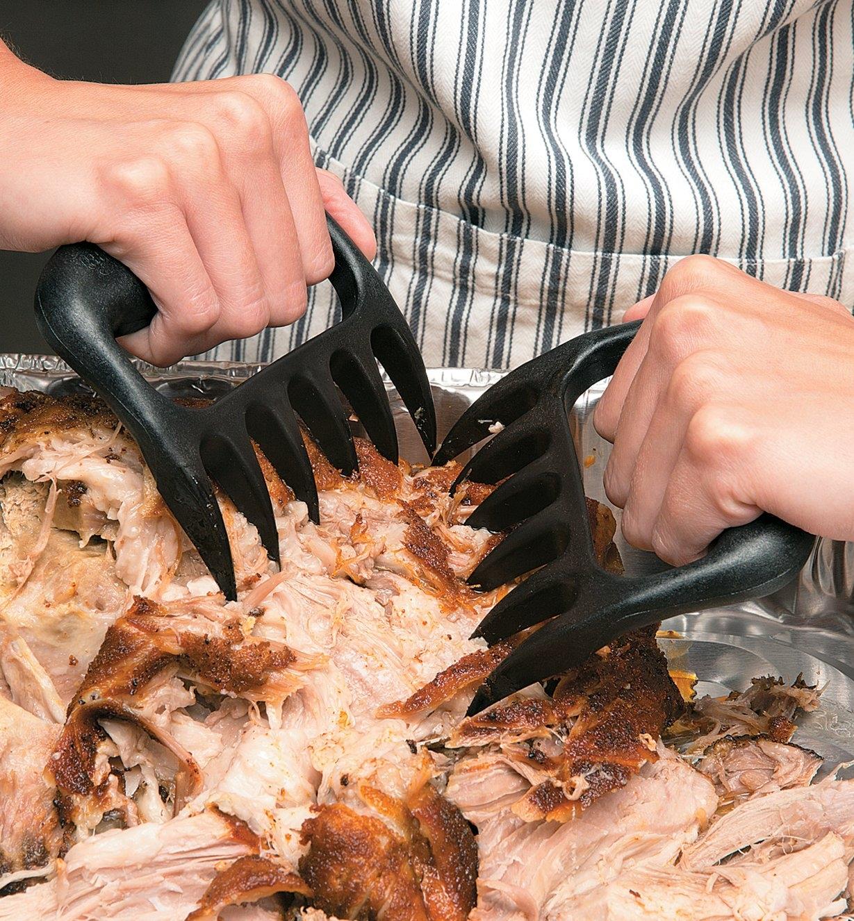 BBQ Meat Bear Claws Pork Shredder Handler Pulled Forks Fork Grill Barbecue Tools 