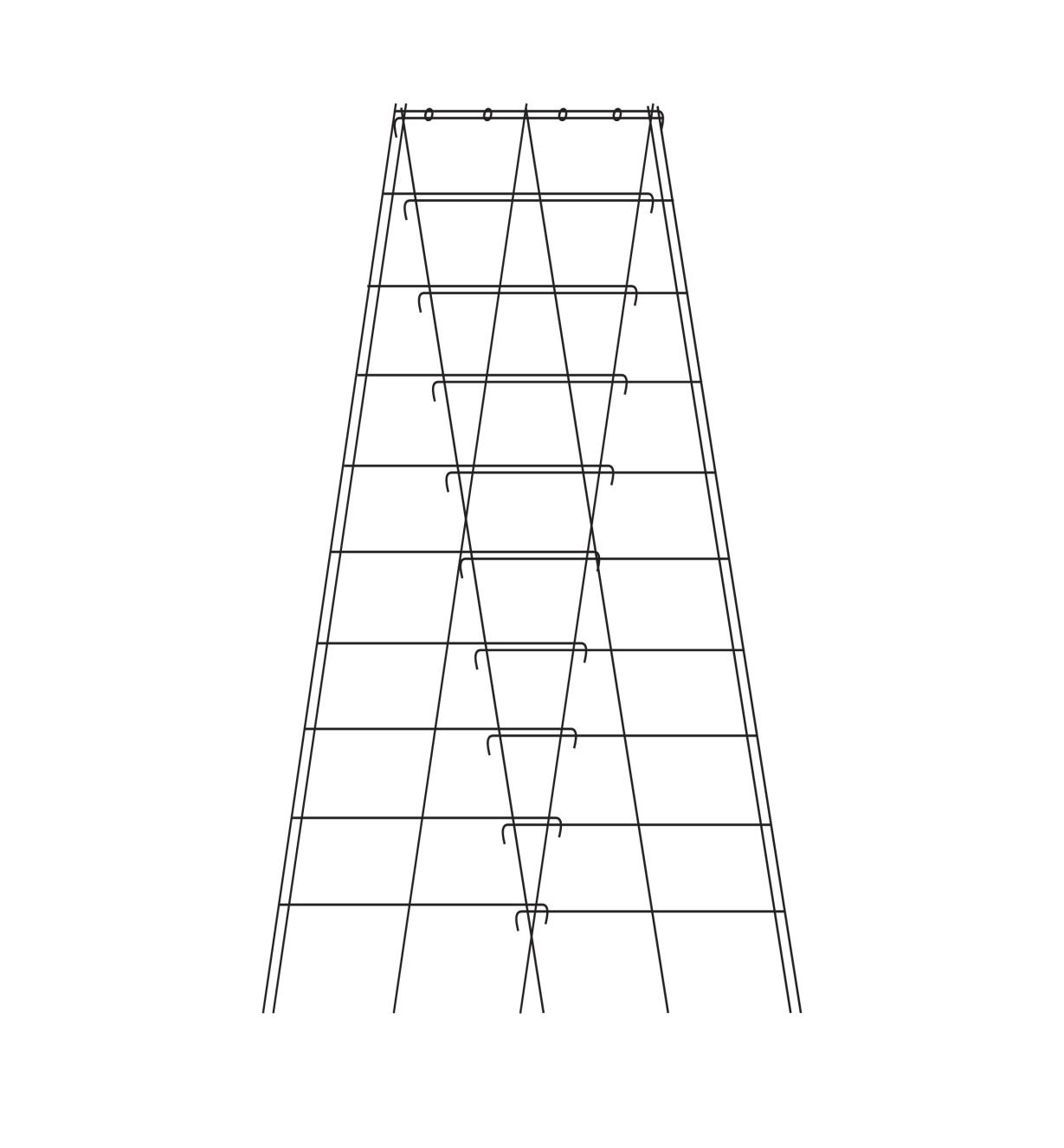 Trellis Panels linked to form and A-frame