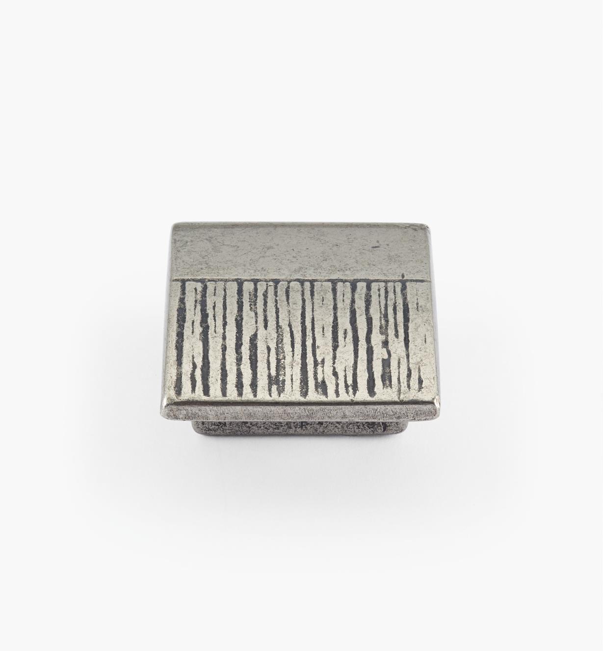 01G1831 - Bouton Matrice, fini argent antique, 30 mm (16 mm)