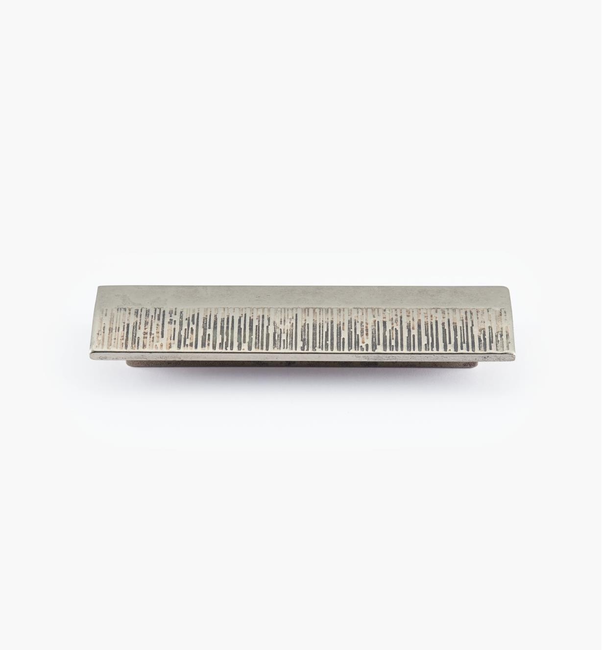 01G1833 - Poignée Matrice, fini argent antique, 124 mm (96 mm)