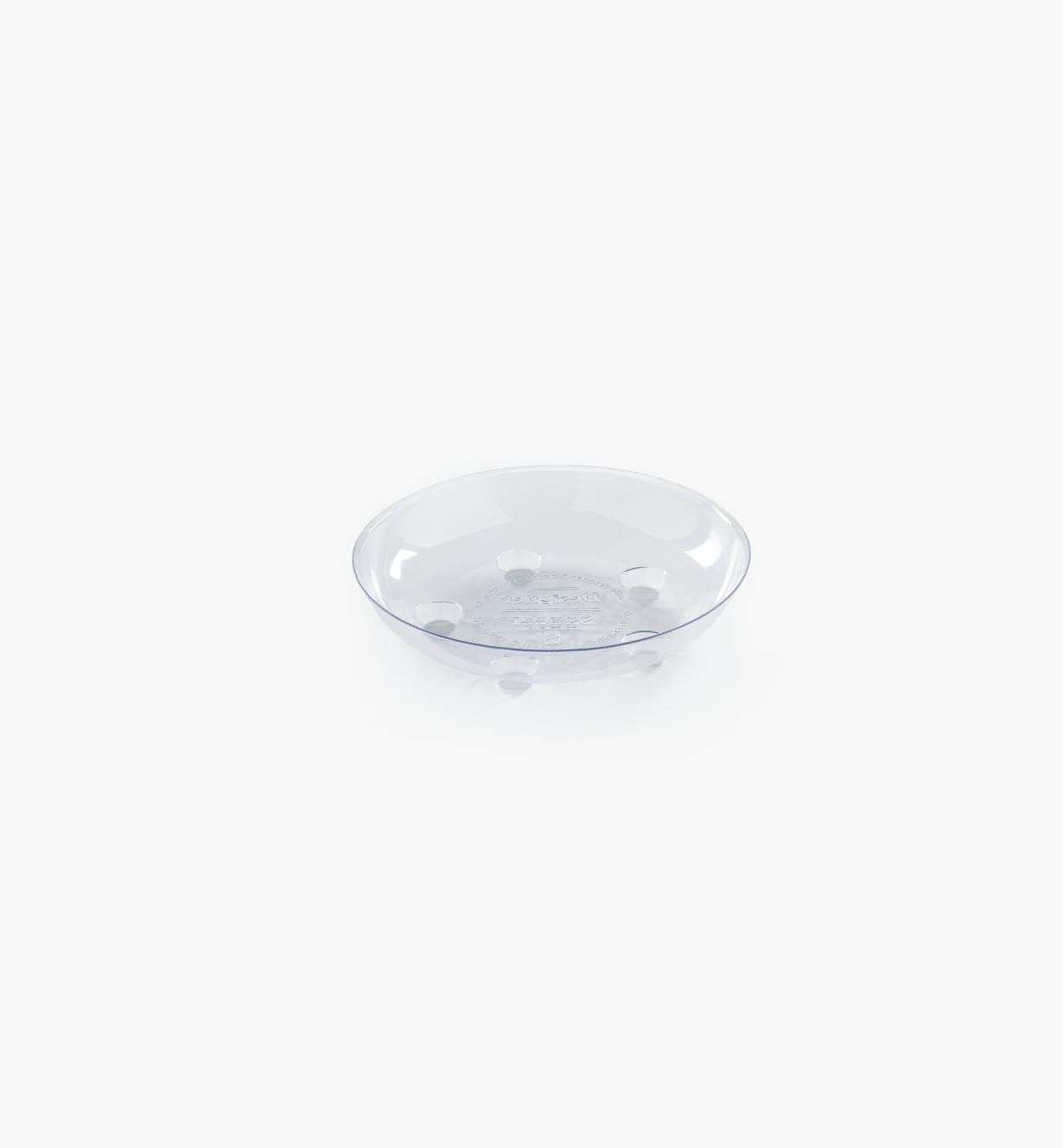 EA829 - Clear Footed Plant Saucer, 6