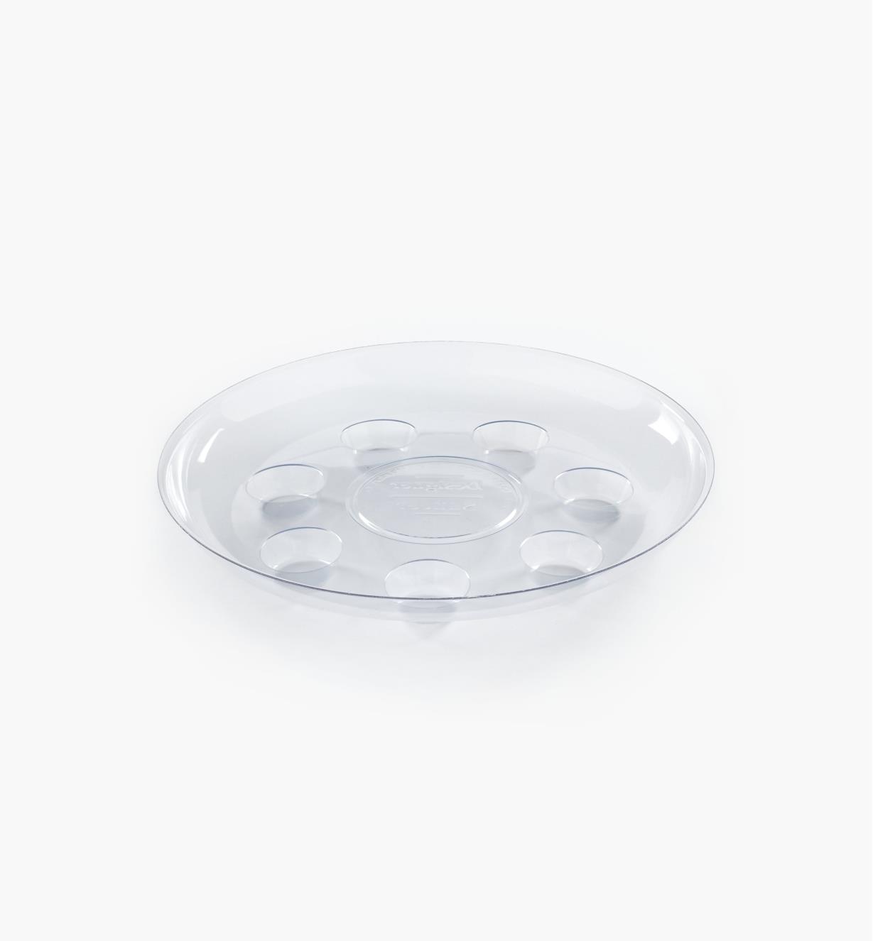 EA831 - Clear Footed Plant Saucer, 10"