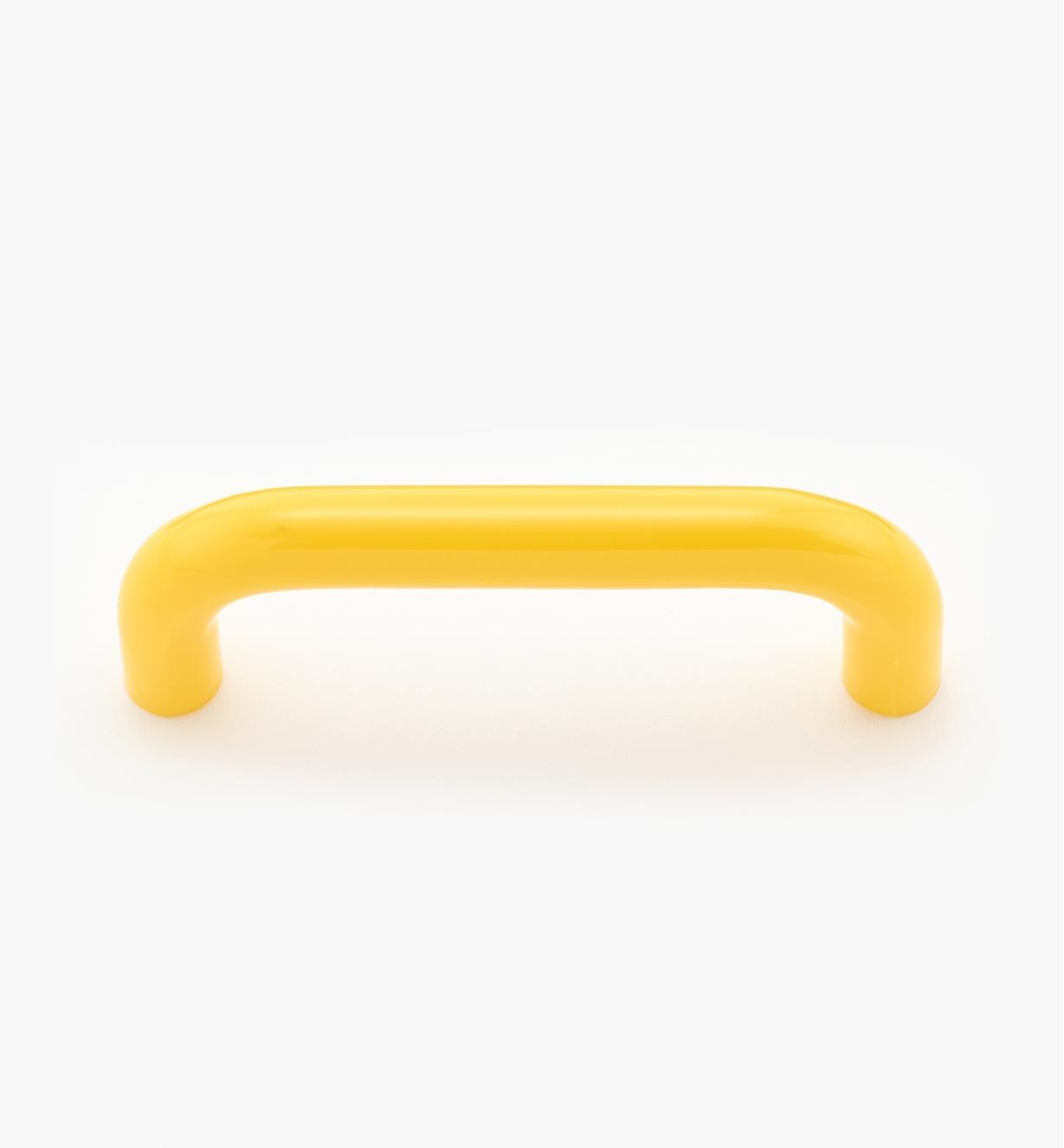 00W3913 - Petite poignée-fil en plastique, jaune, 2 7/8 po