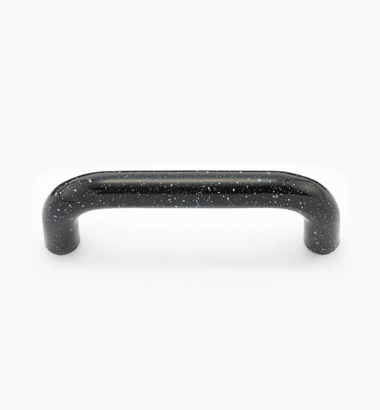 00W3954 - Petite poignée-fil en plastique, grès noir, 2 7/8 po