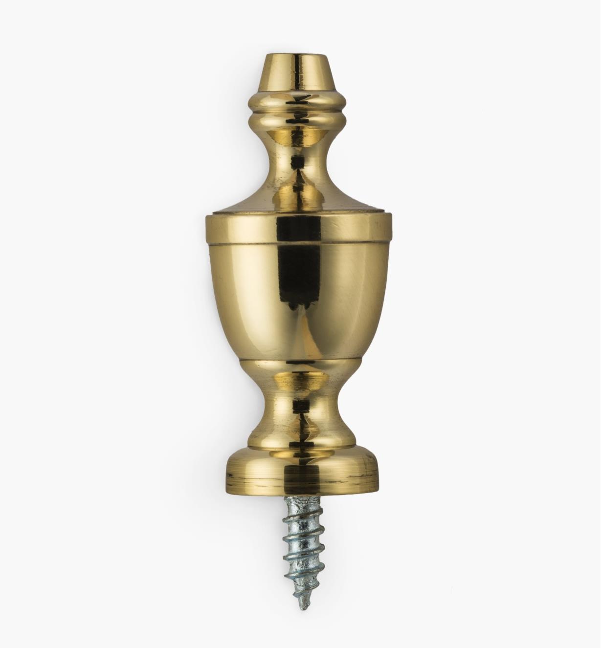00W4301 - Solid Brass Finial