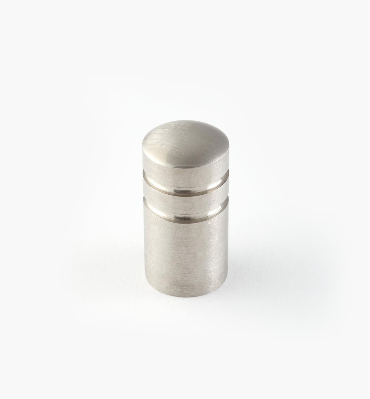 01W6950 - 15mm x 30mm Stainless Steel Ribbed Knob
