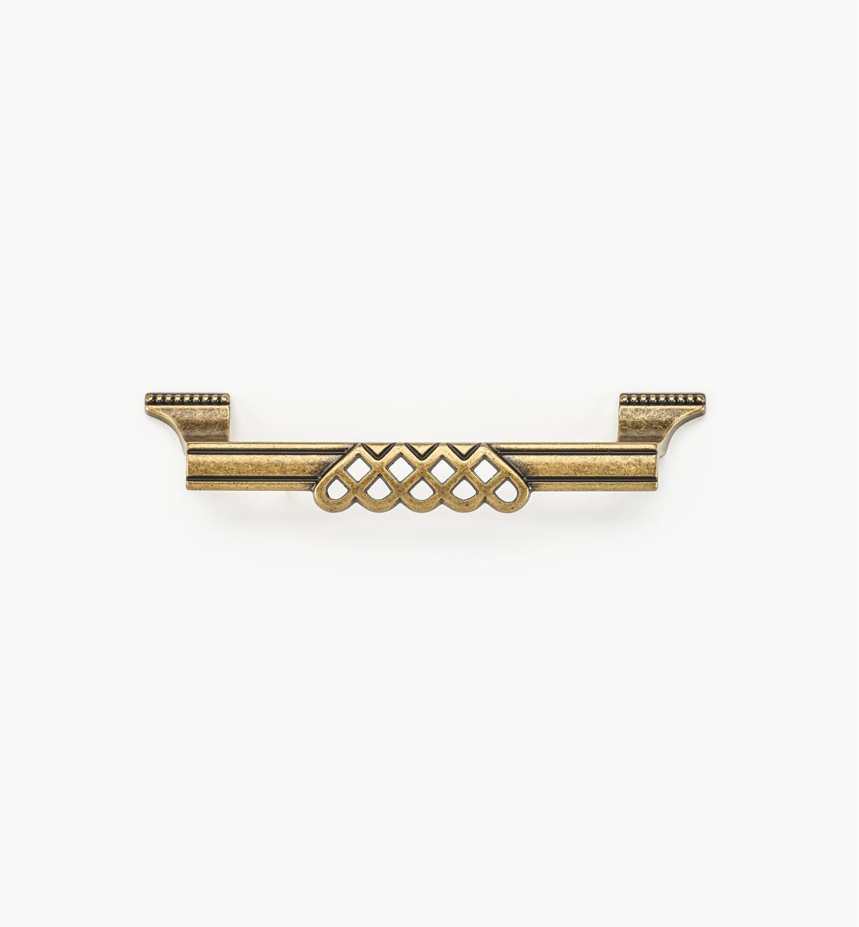 01A3014 - 6 3/8" (128mm) Lattice and Bead Handle