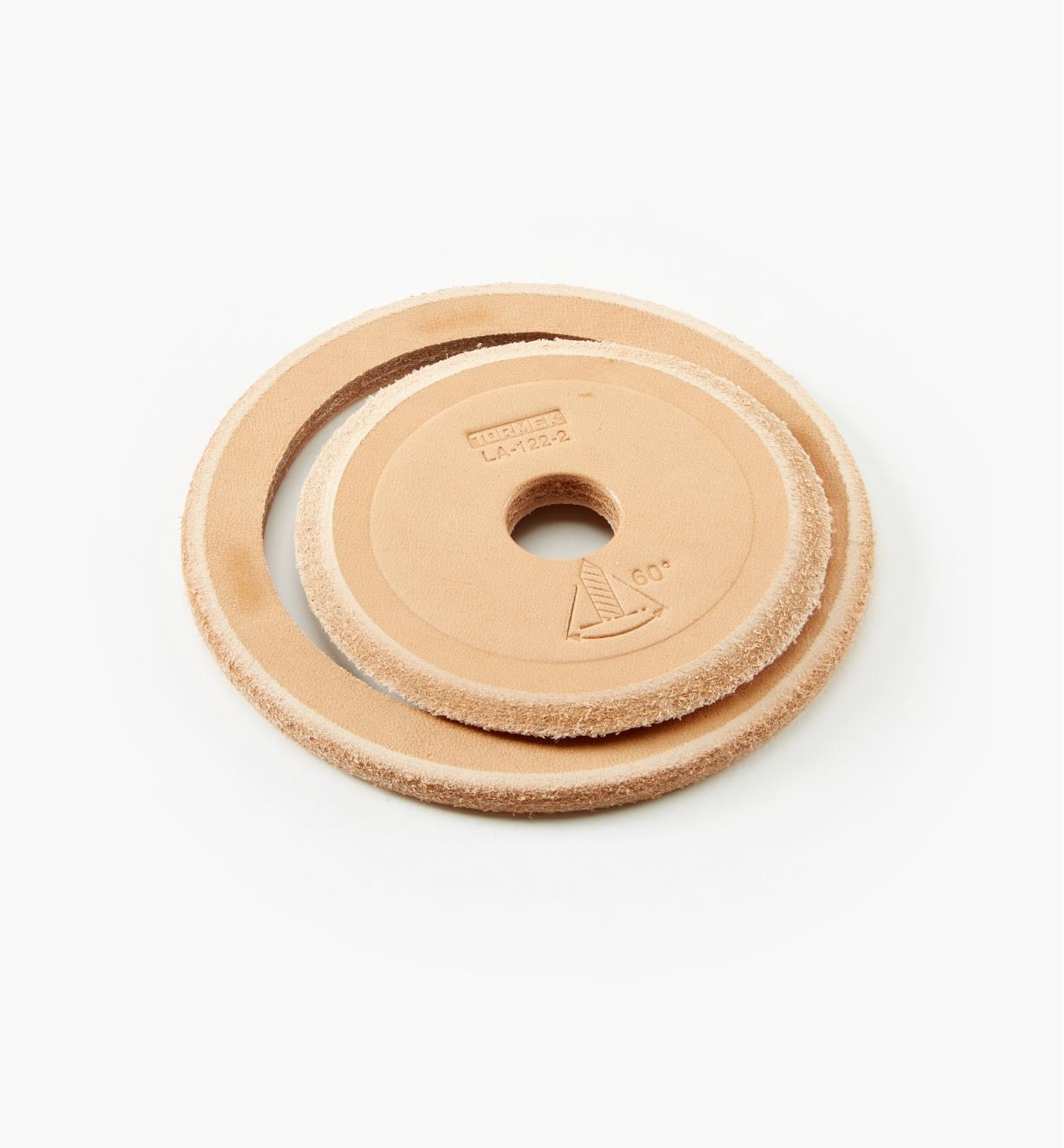 68M0172 - Disques en cuir profilés de remplacement
