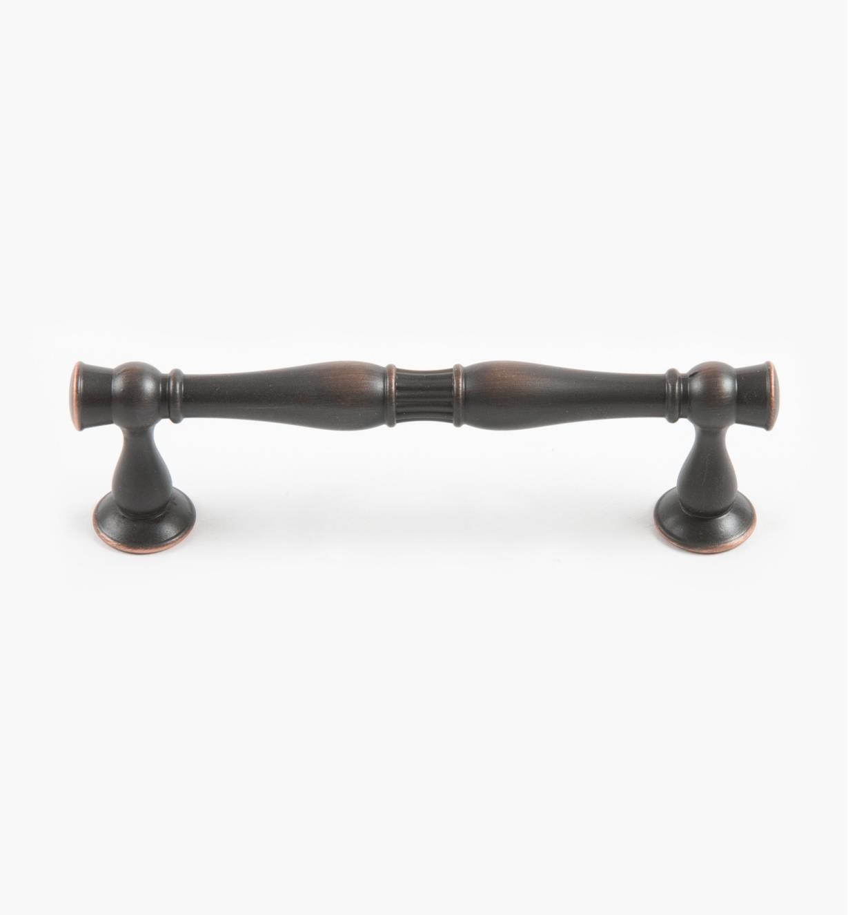 02A1577 - Crawford Oil-Rubbed Bronze 96mm x 35mm Handle, each