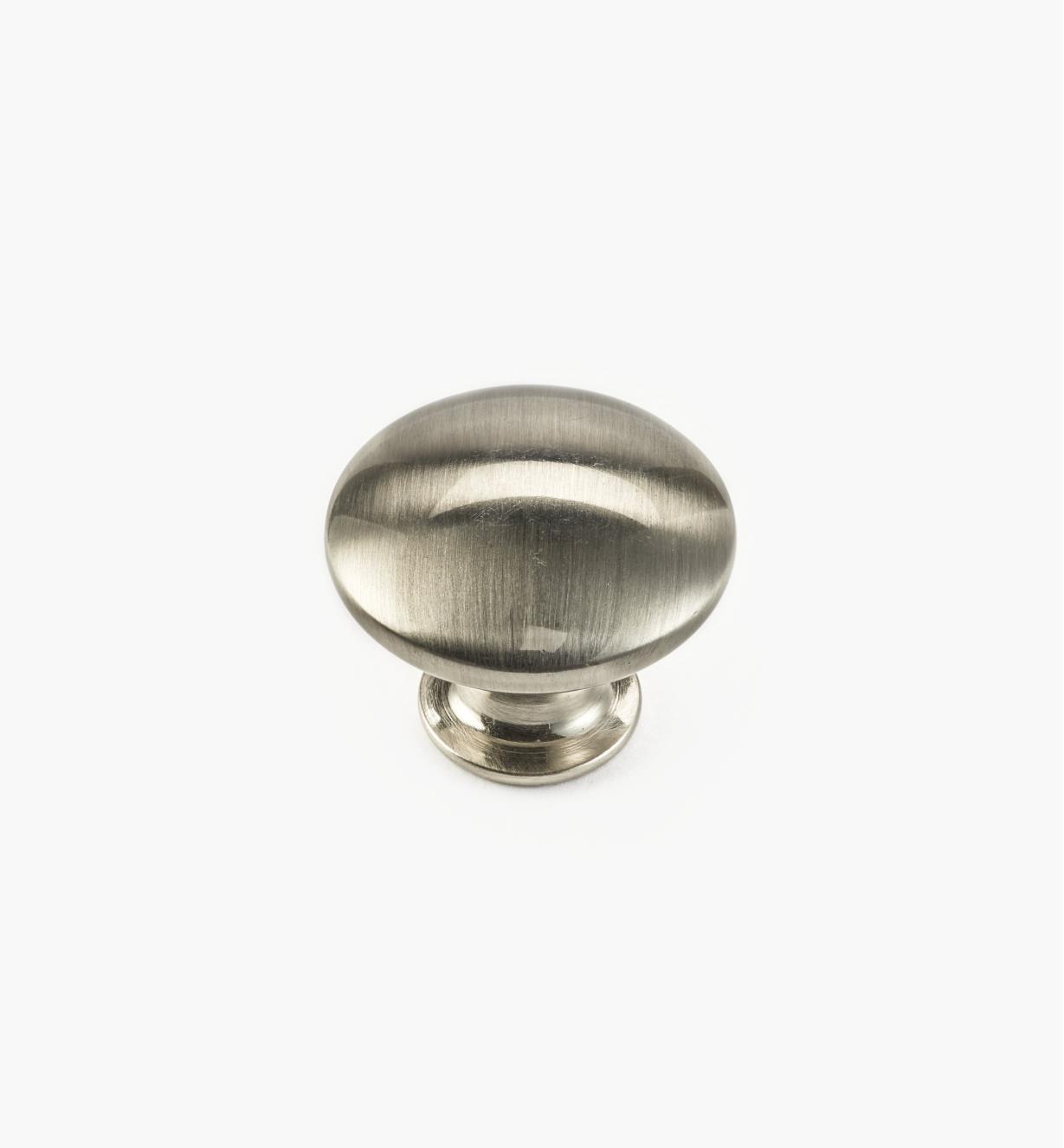 02W4285 - 1" x 3/4" Brushed Nickel Knob