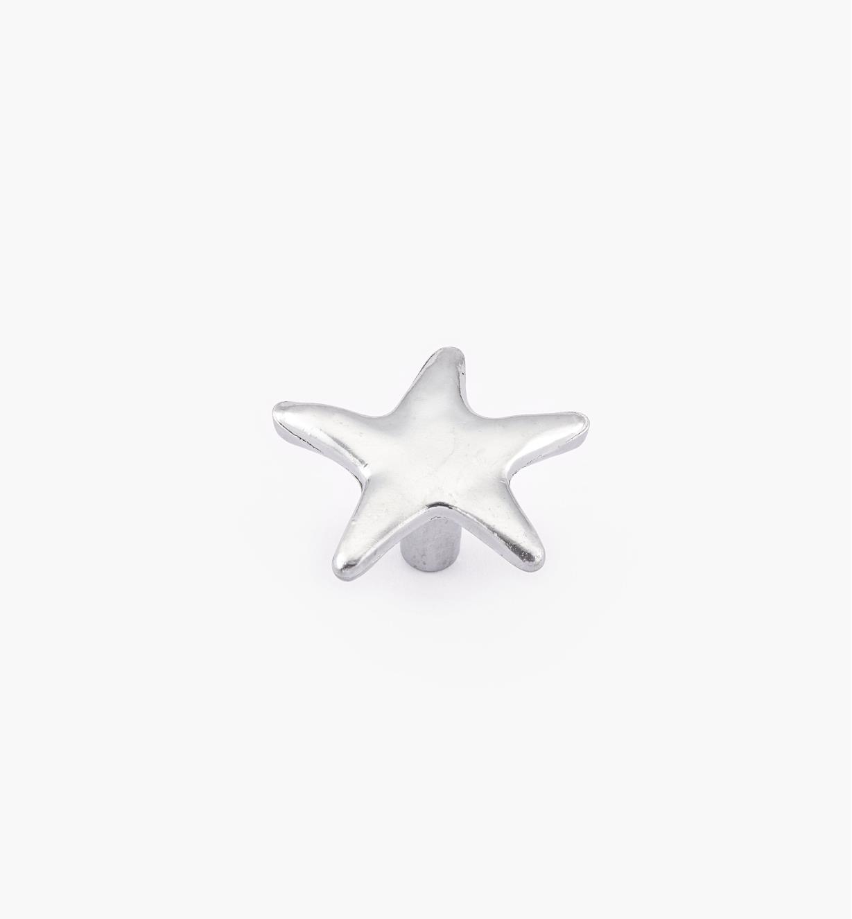 00W5112 - Small Sea Star Ocean-Themed Knob, 21mm x 50mm