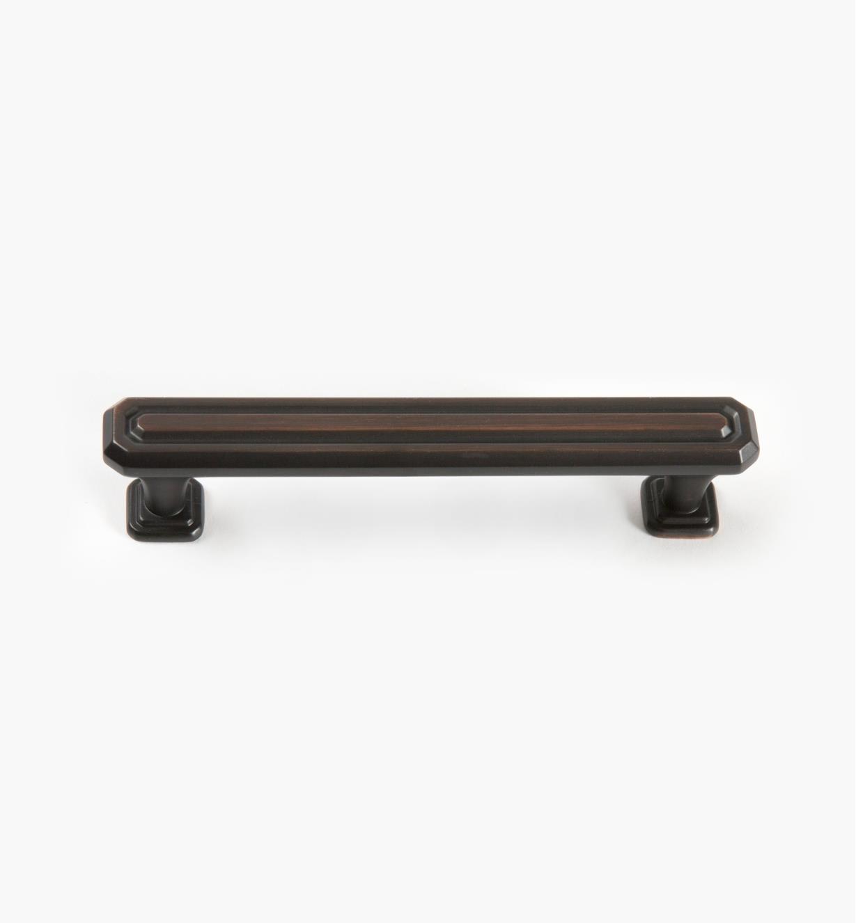 02A1608 - Wells Oil-Rubbed Bronze 128mm x 37mm Handle, each