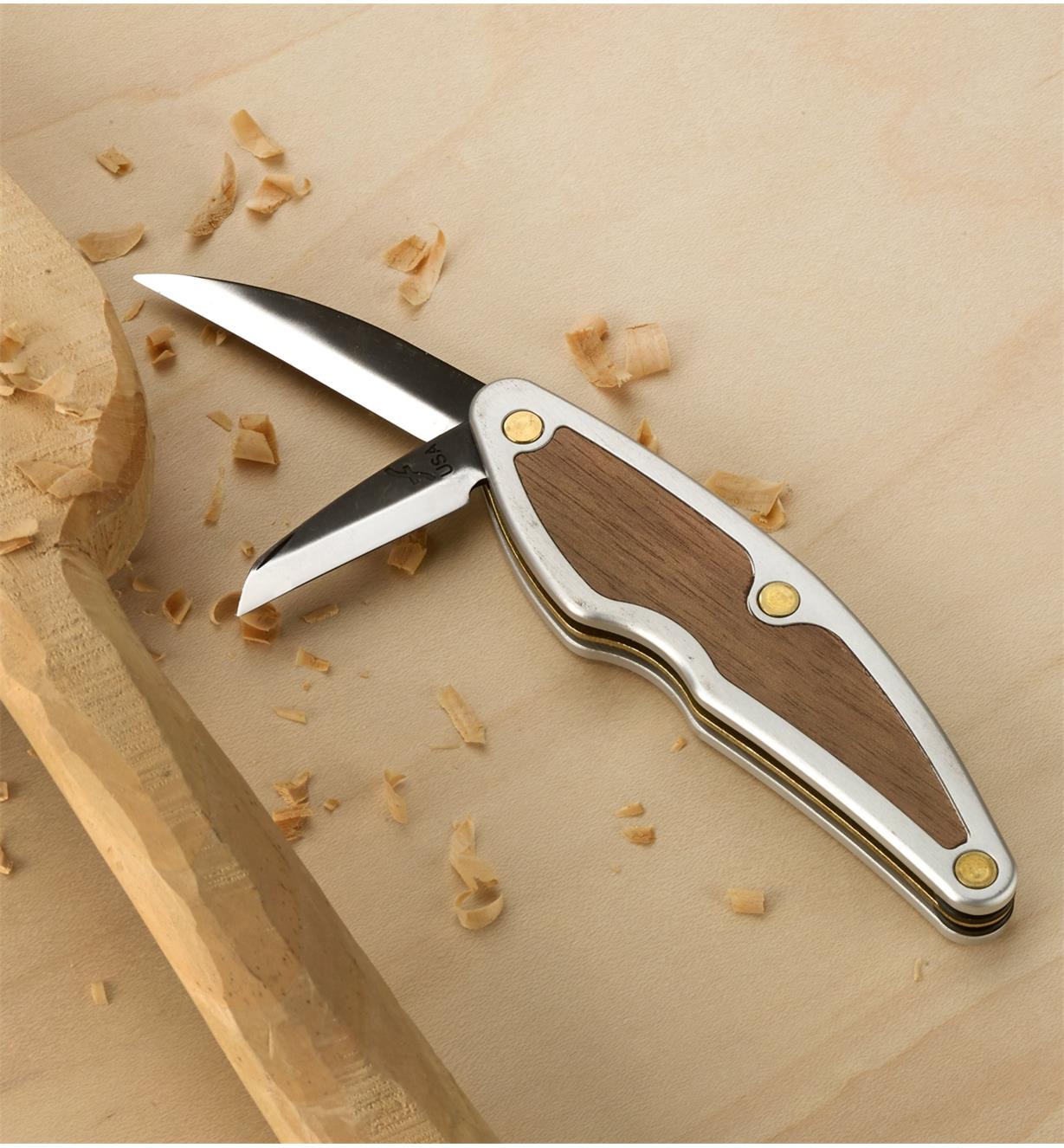 06D0520 - Couteau de poche pour sculpteur Flexcut