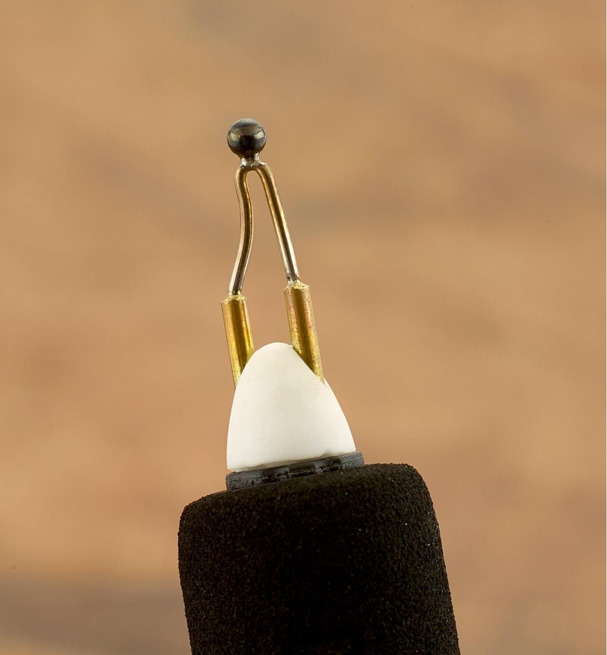 Close-up of #023 ball stylus tip