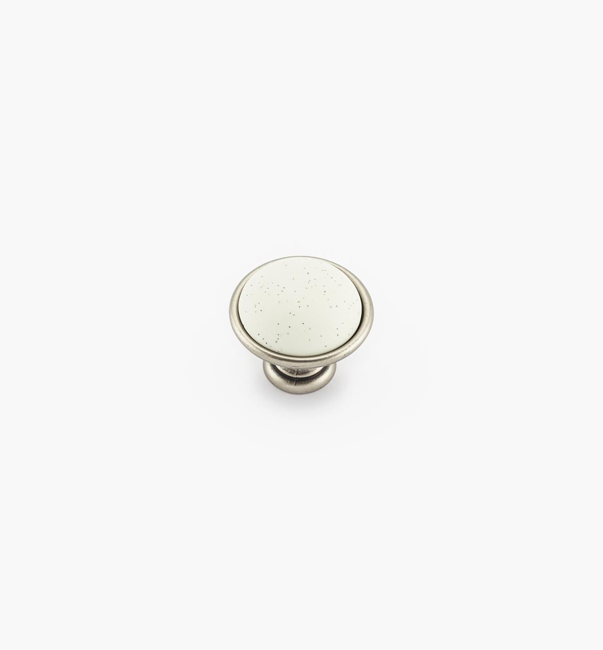 00A7766 - Bouton blanc New Deco, 38 mm