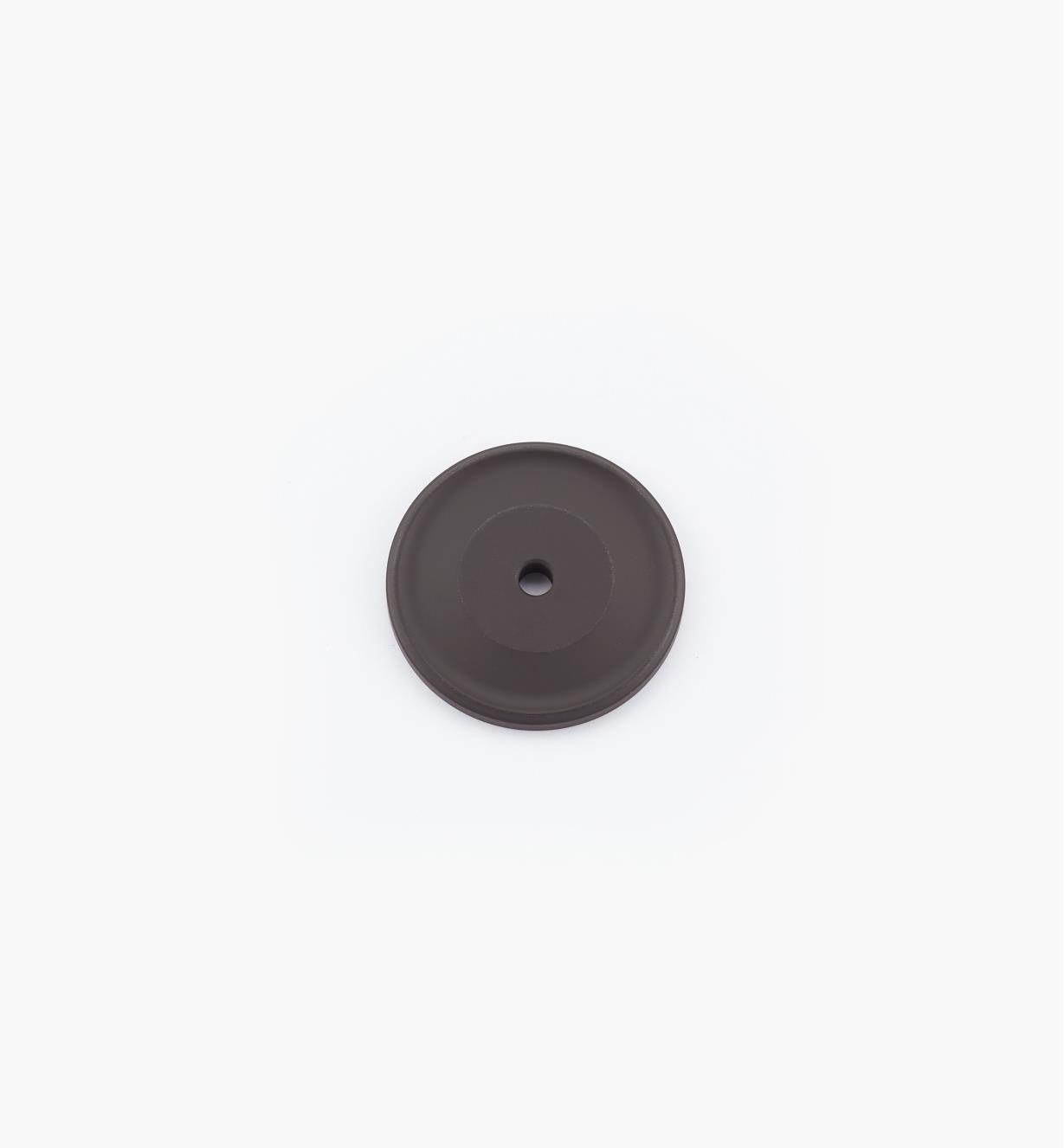 02W1804 - Rosace de bouton de 1 1/2 po, série Yukon, bronze huilé