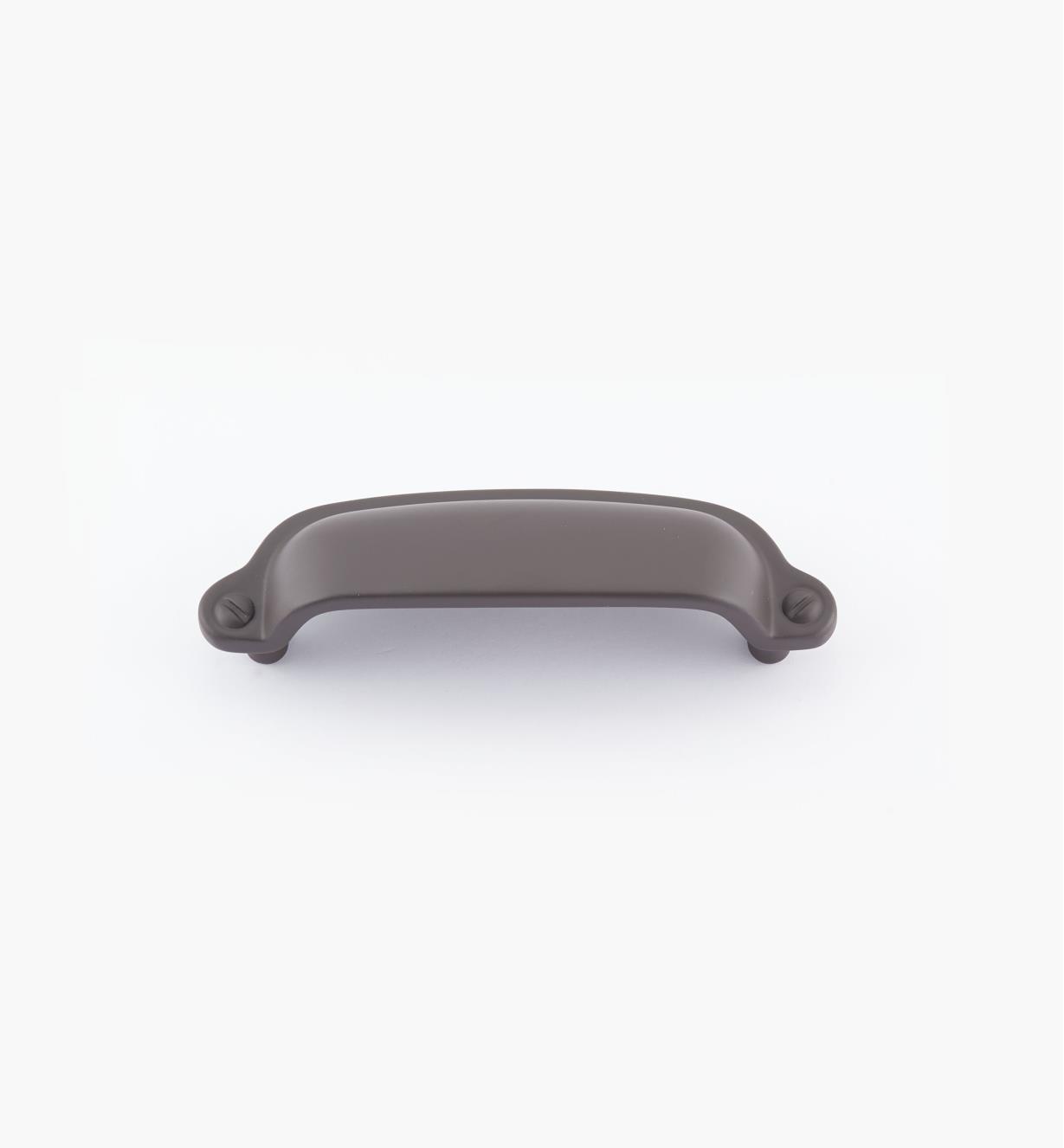 02W1809 - 3 7/8" Oil-Rubbed Bronze Rectangle Cup Pull (3")