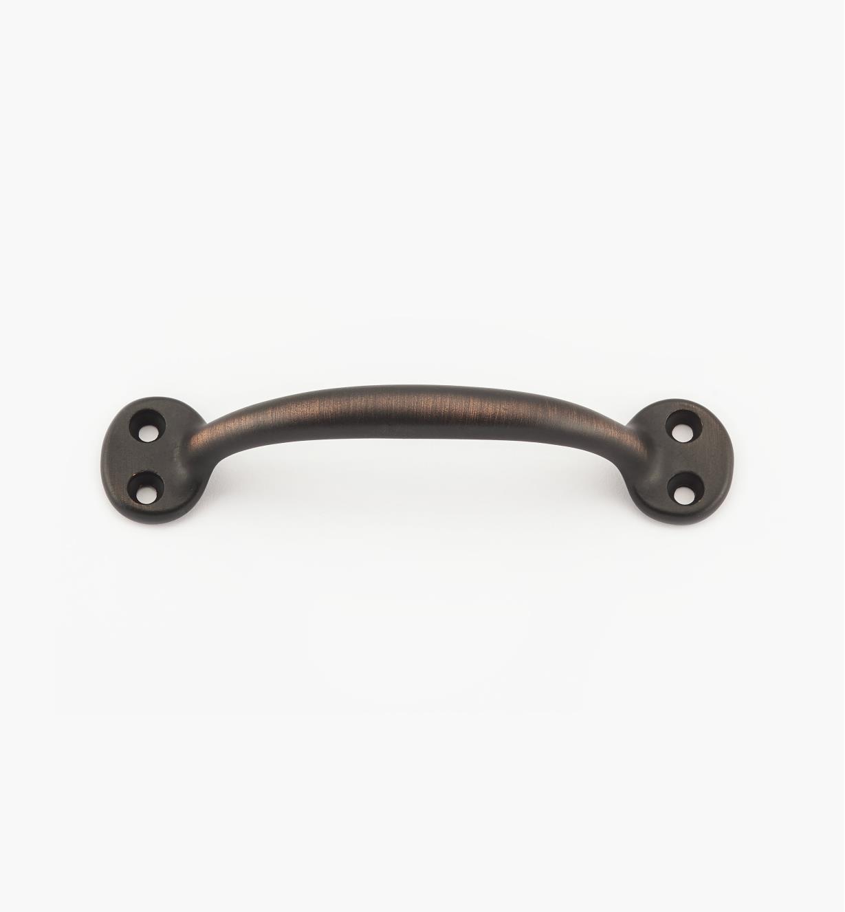02W2697 - Weathered Bronze Suite - 4 7/8" x 1 1/8" Cast Utility Handle